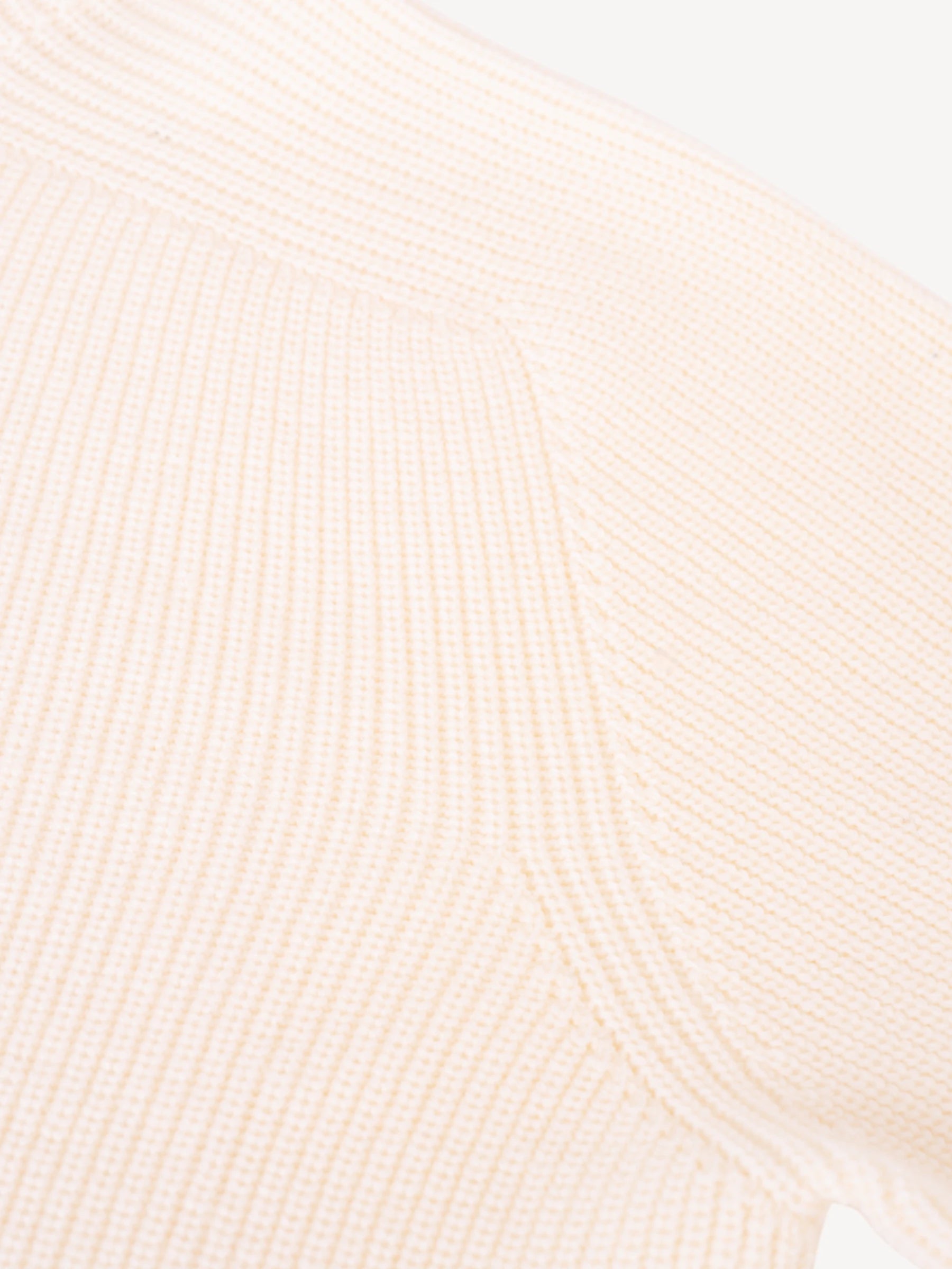 Rain Wool Half-Zip - Ecru