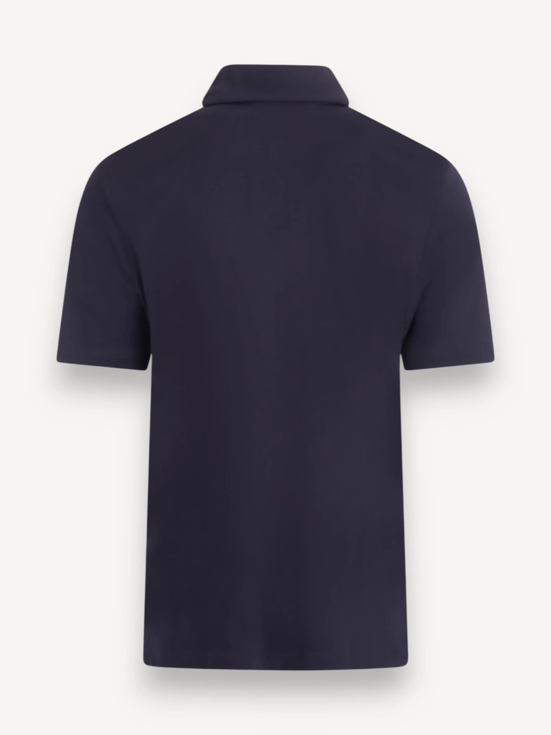 Polo Gemerceriseerd Katoen - Donkerblauw