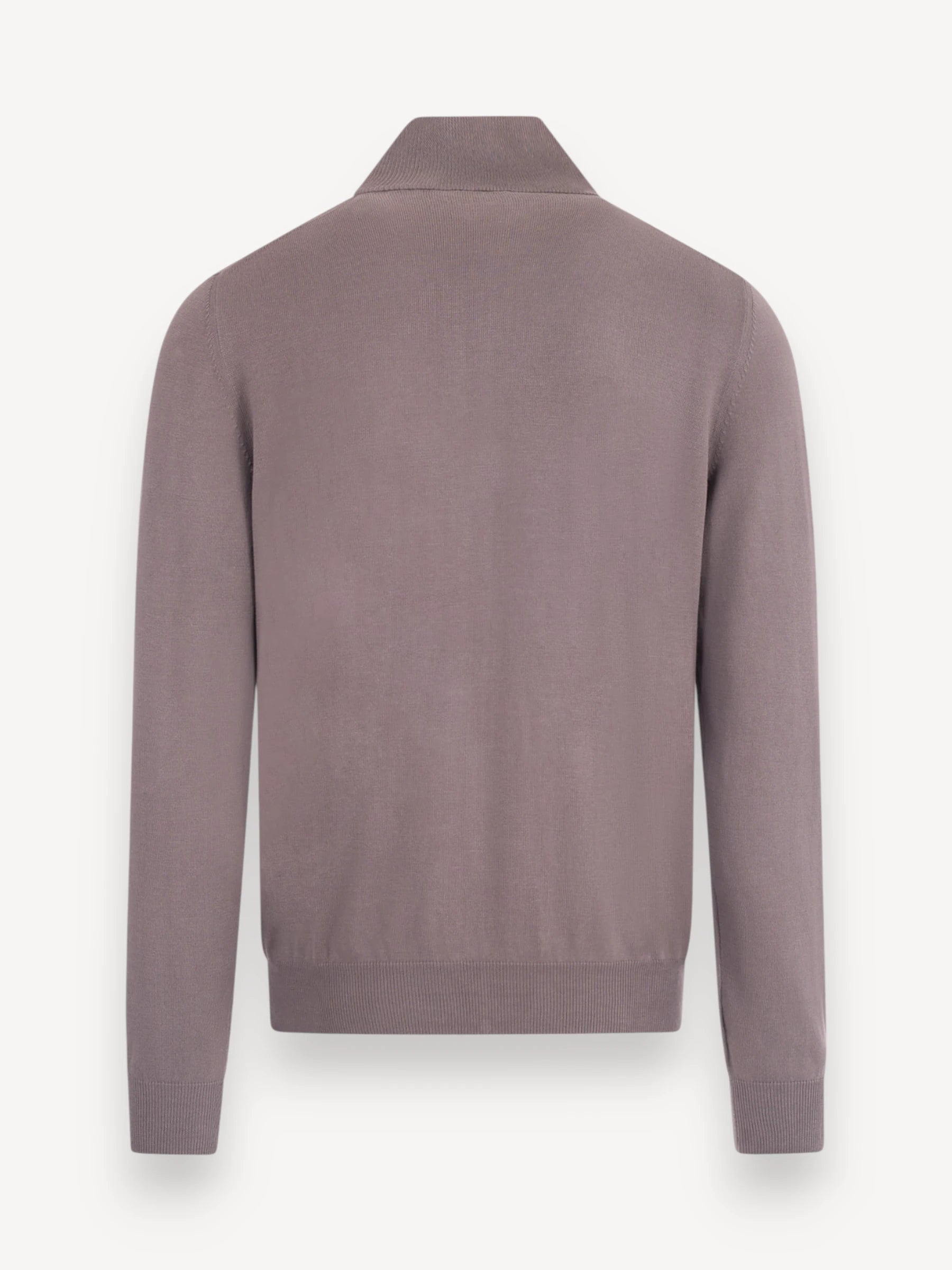 Zip Cardigan - Taupe
