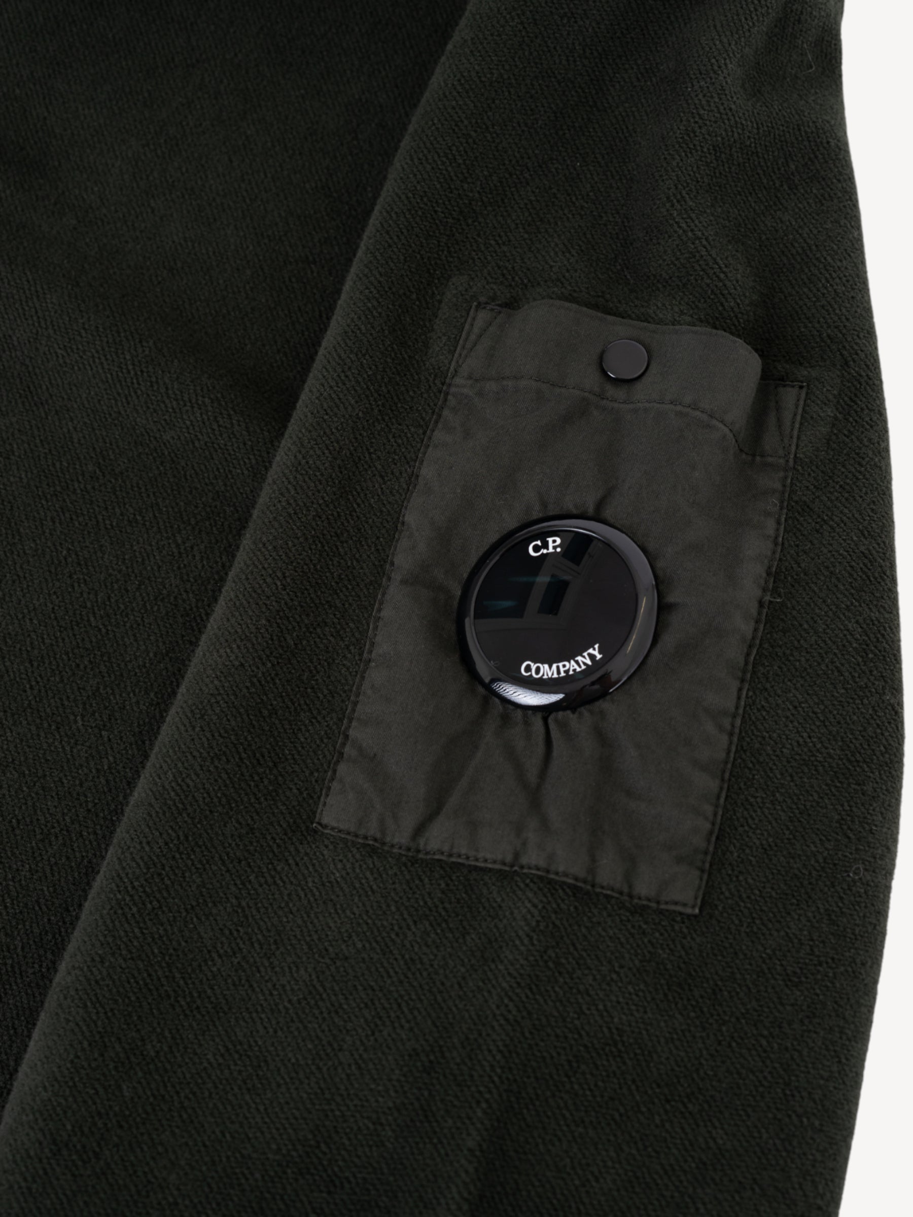 Brushed Half-Zip Lens Sweater - Dark Shadow