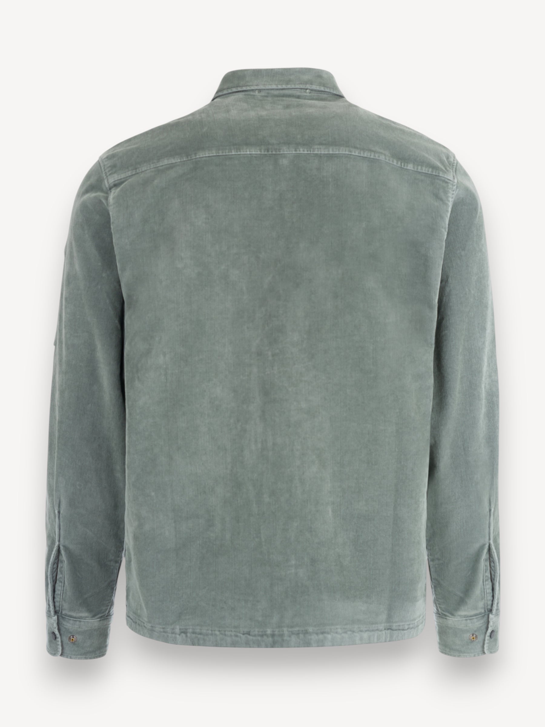 Corduroy Lens Overshirt - Gunmetal