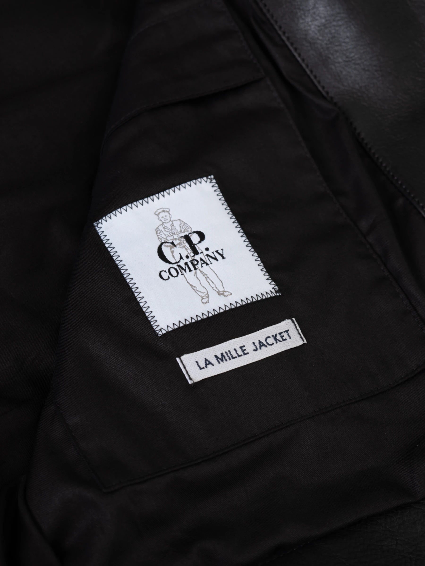 La Mille Leather Jacket - Zwart