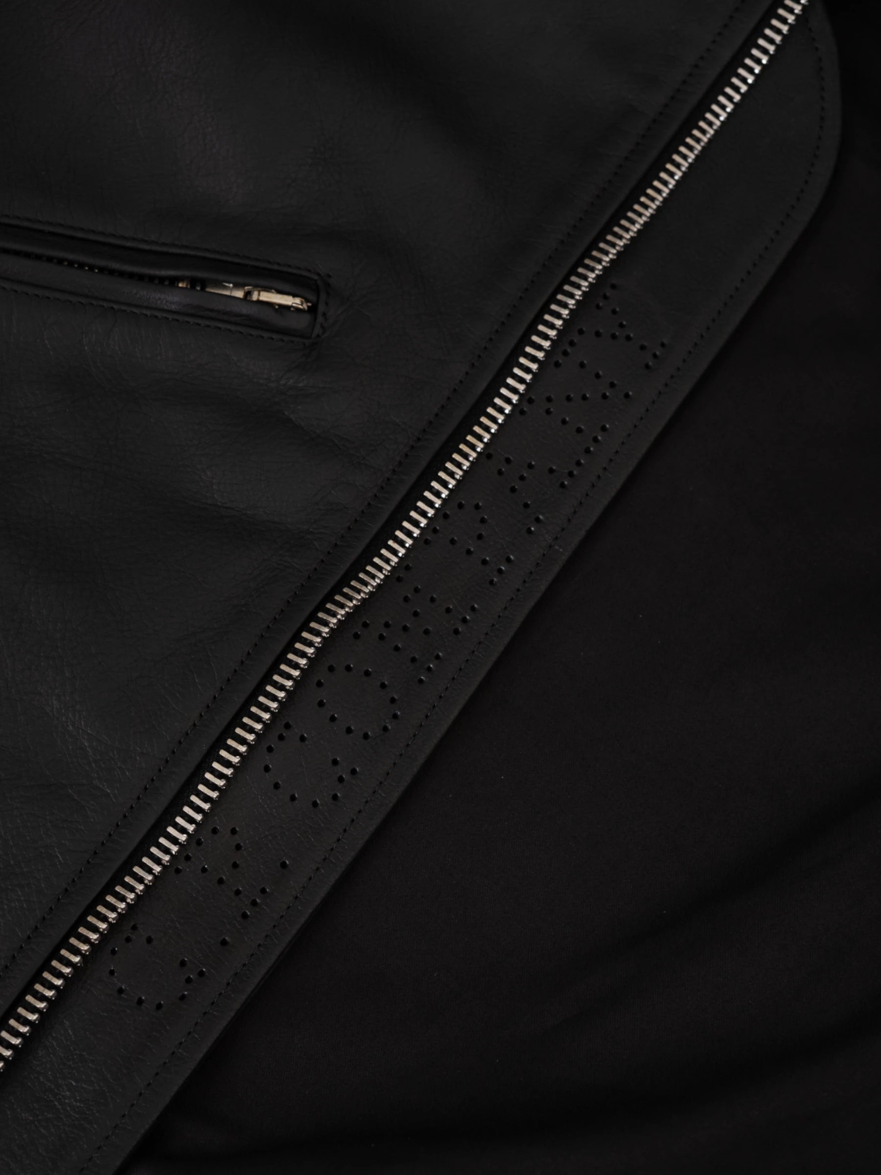 La Mille Leather Jacket - Zwart