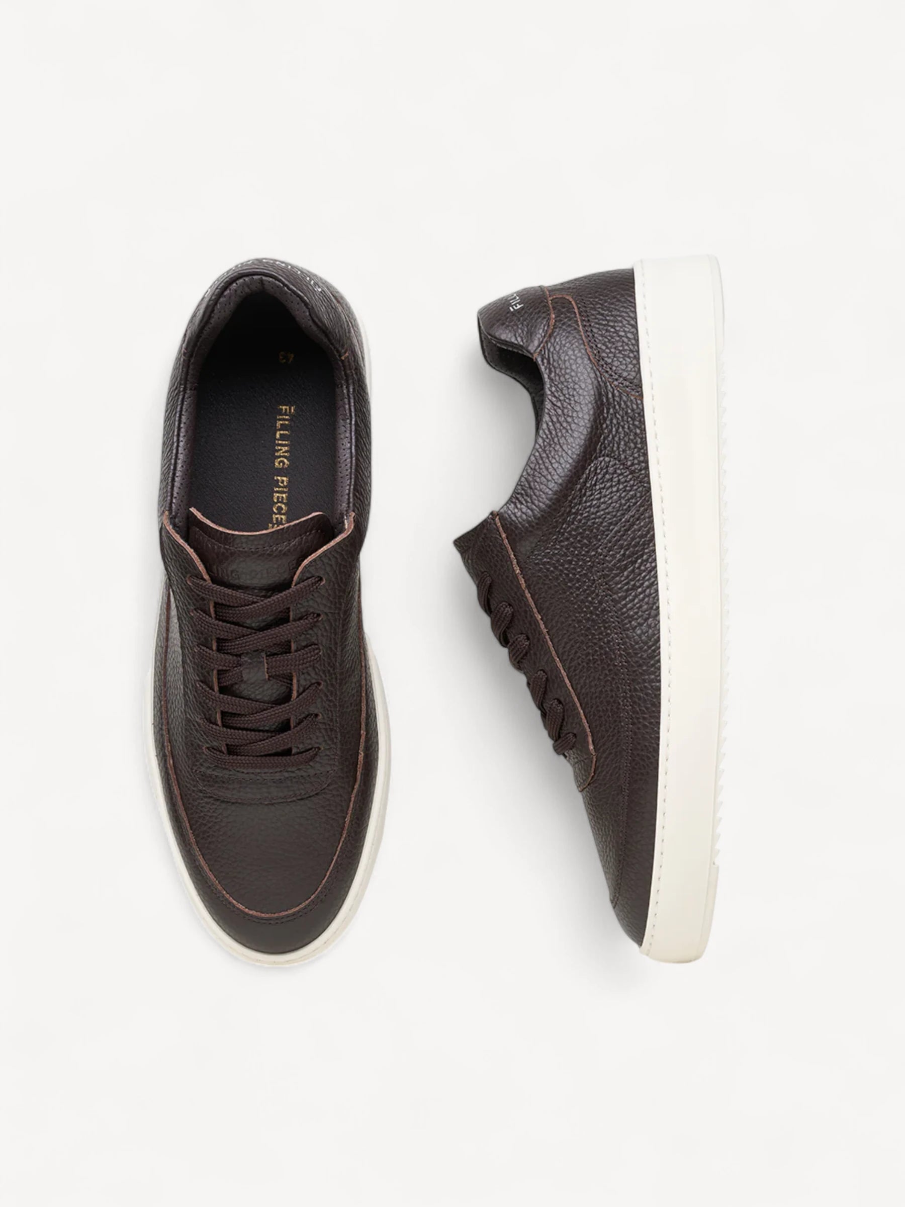 Mondo Grain Sneakers - Brown