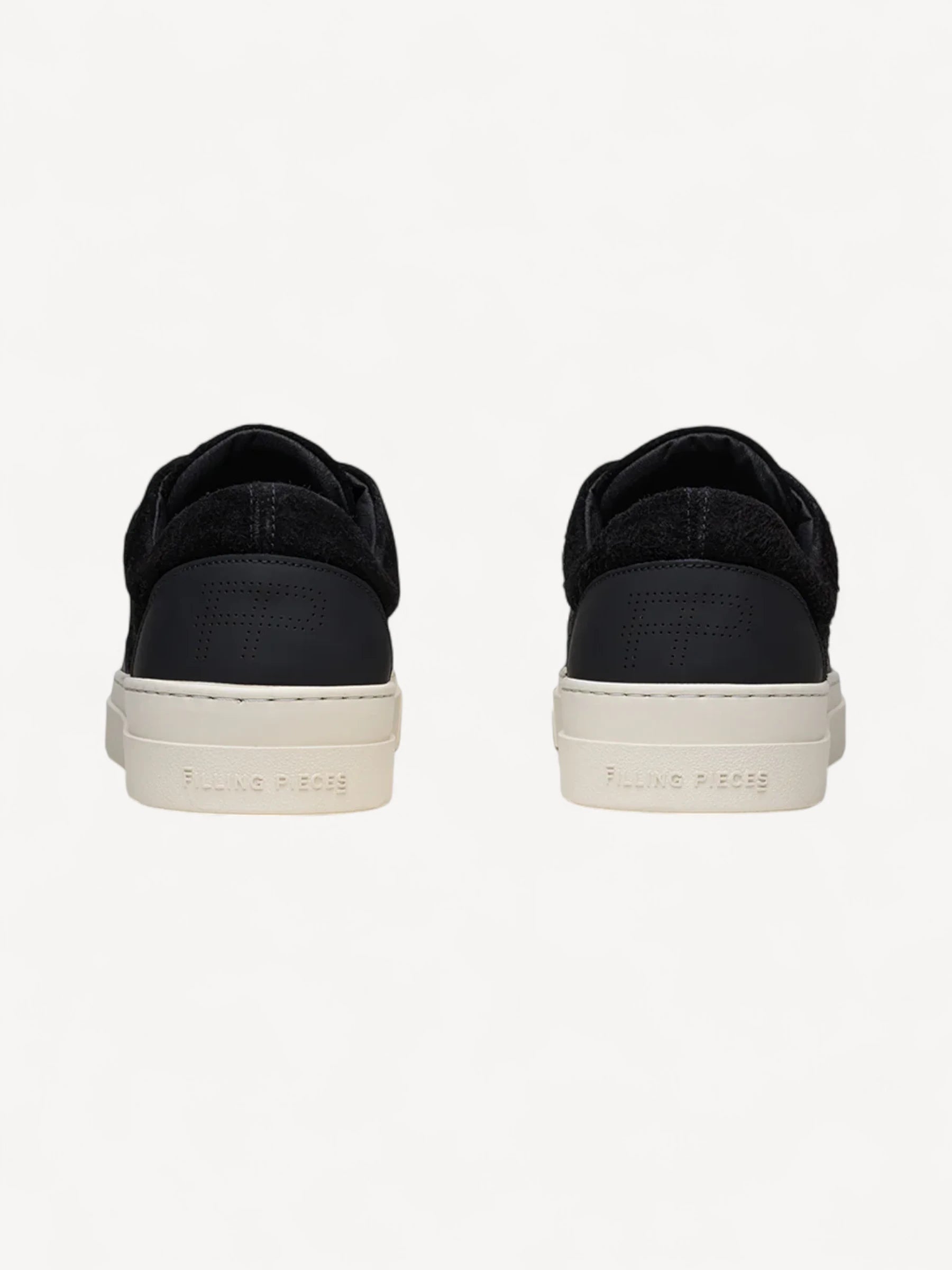 Riviera Fuzz Sneakers - Black