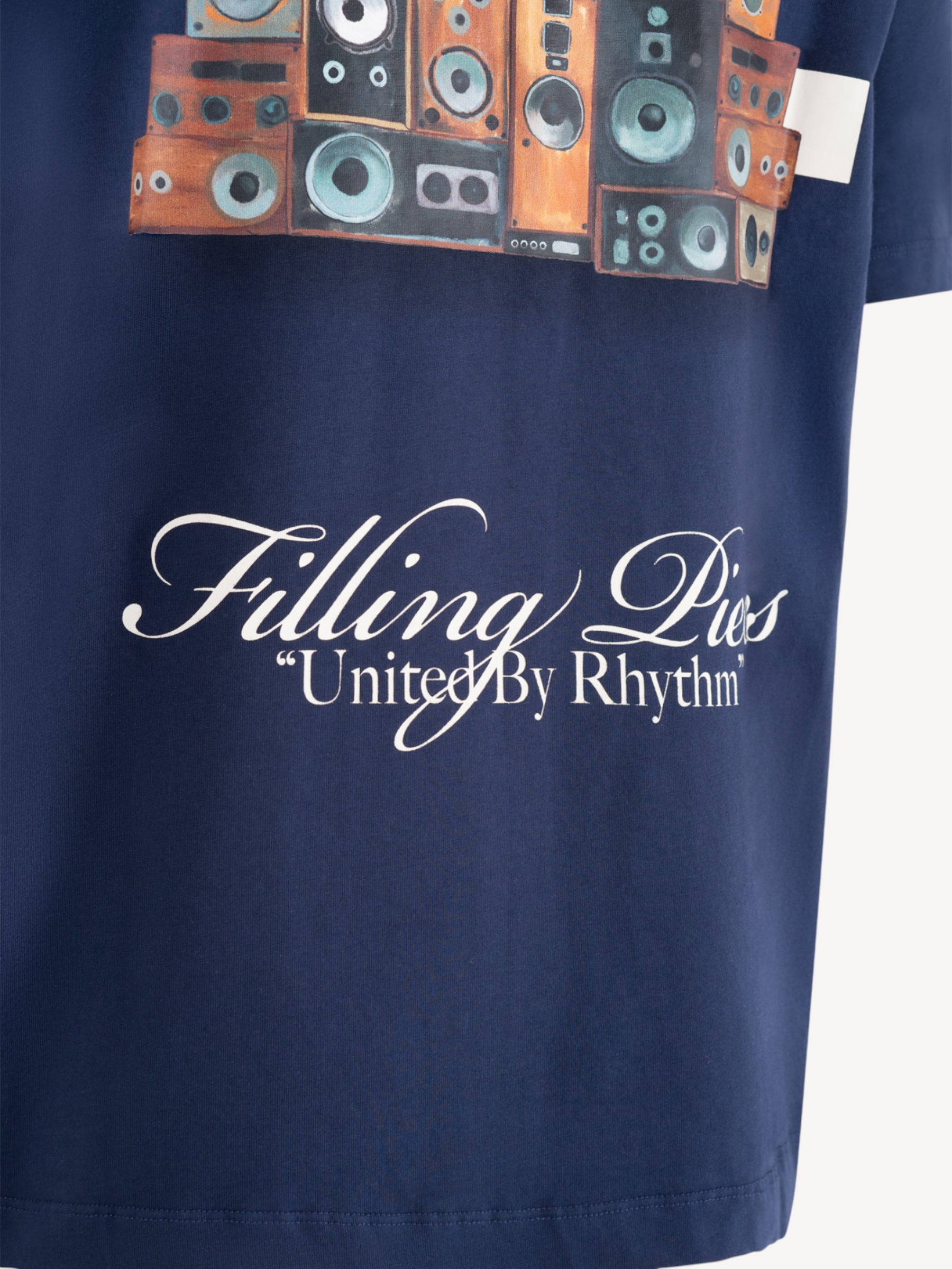 Speaker Wall T-Shirt - Navy