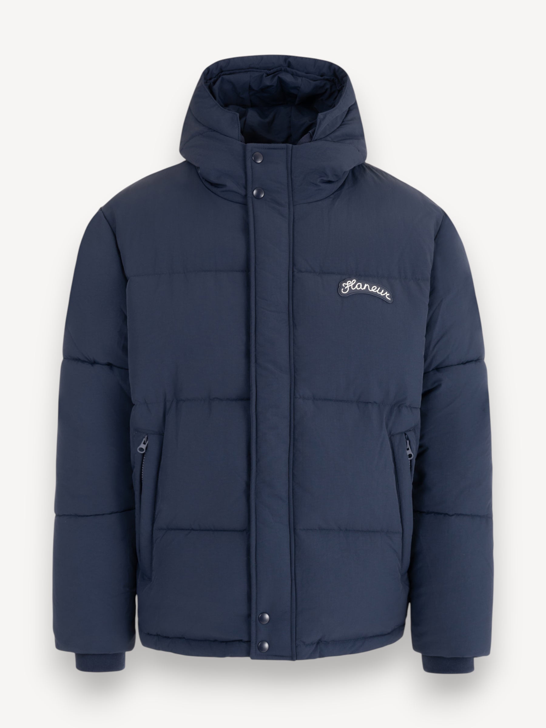 Signature Puffer Jacket - Navy
