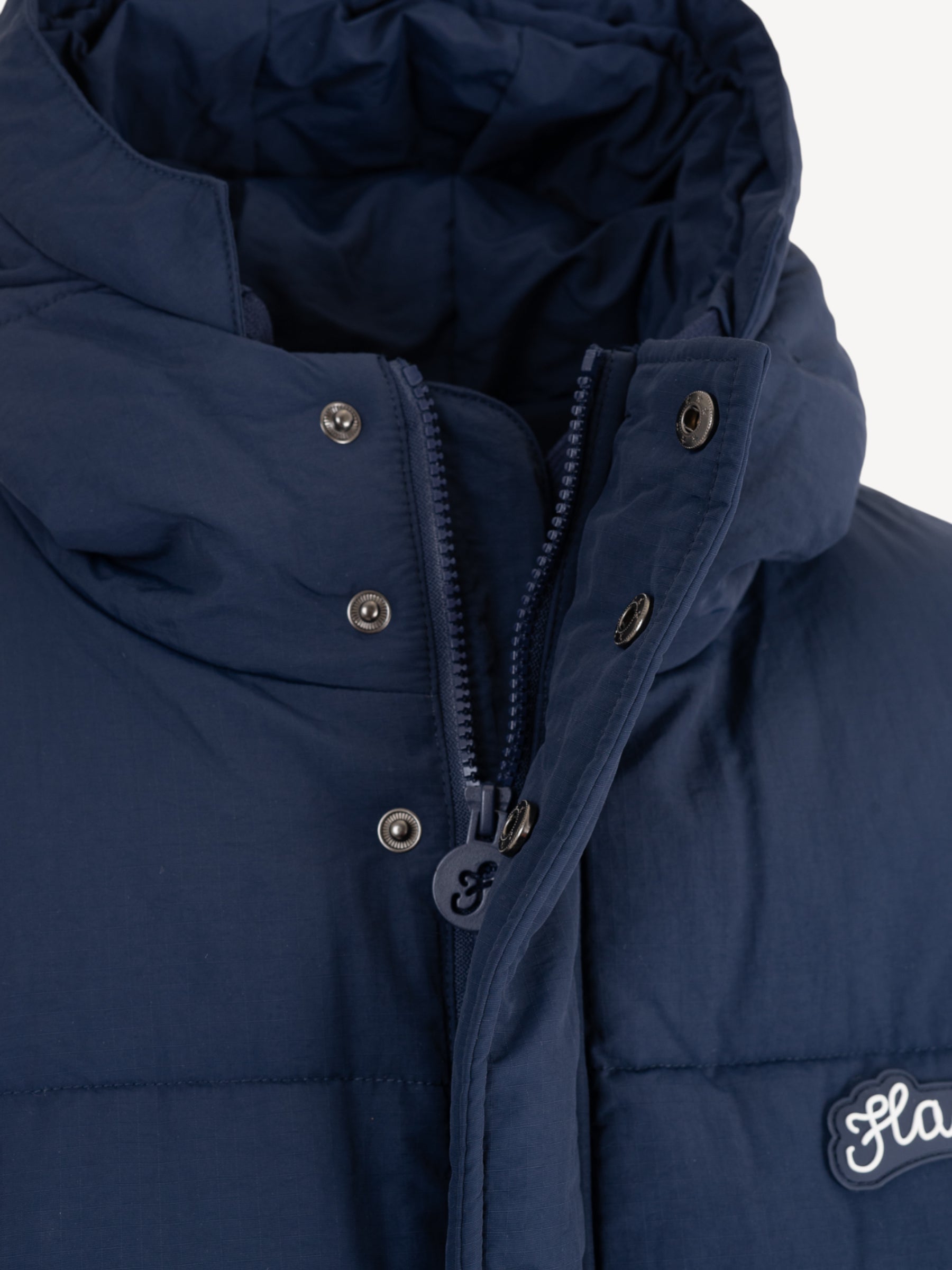 Signature Puffer Jacket - Navy