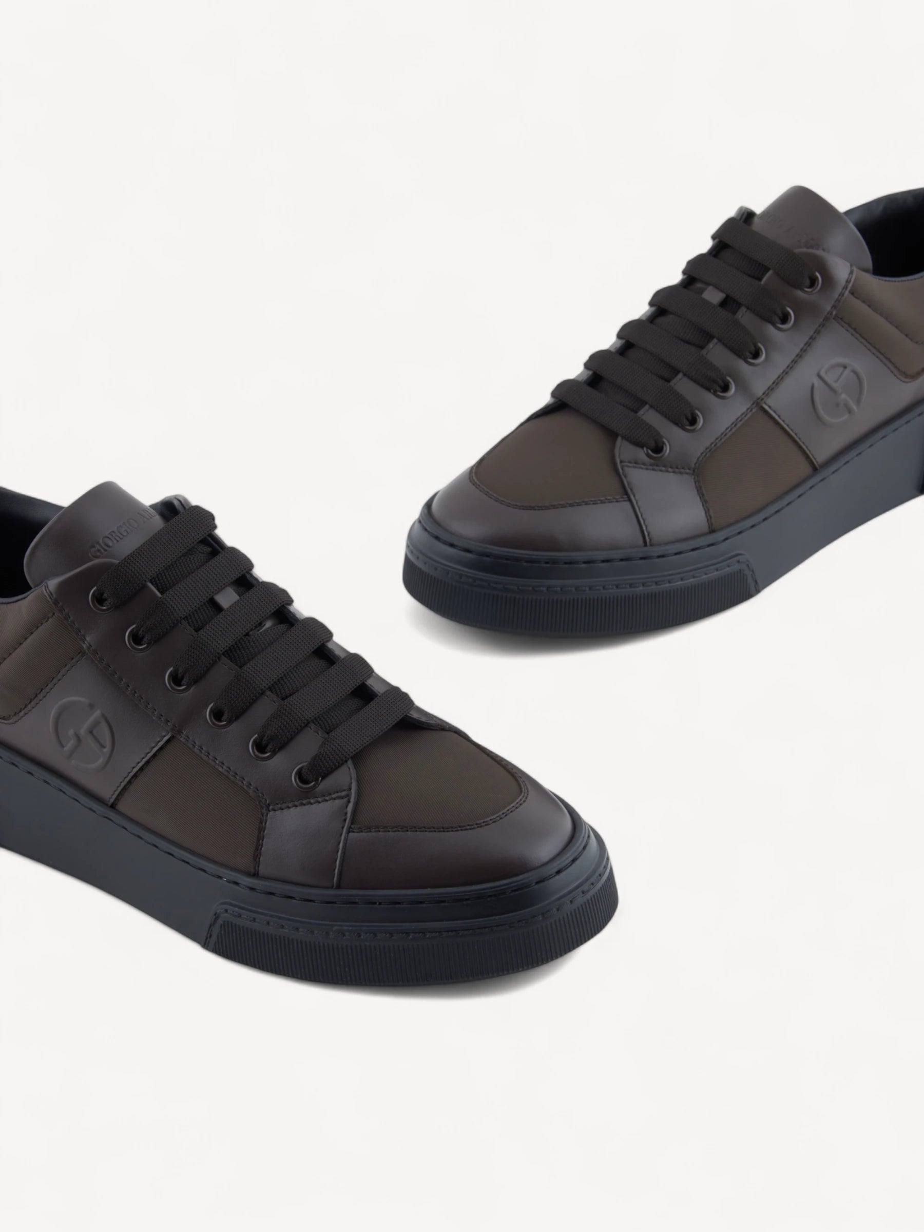 Leather Sneaker - Donkerbruin