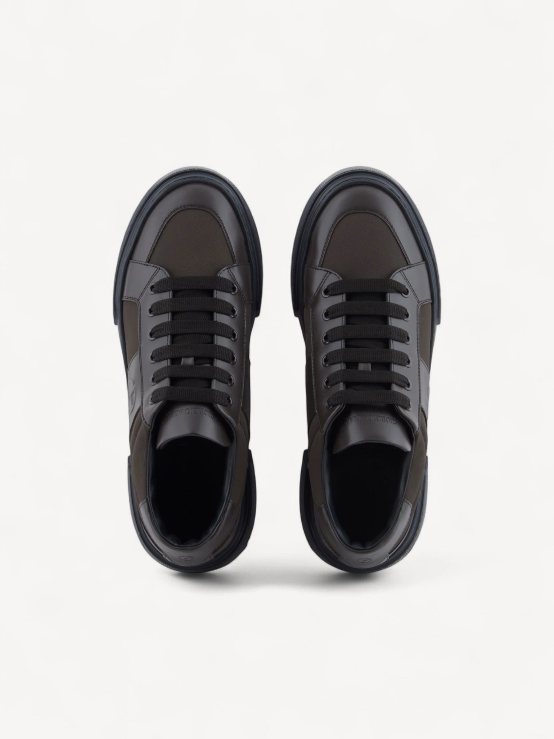 Leather Sneaker - Donkerbruin