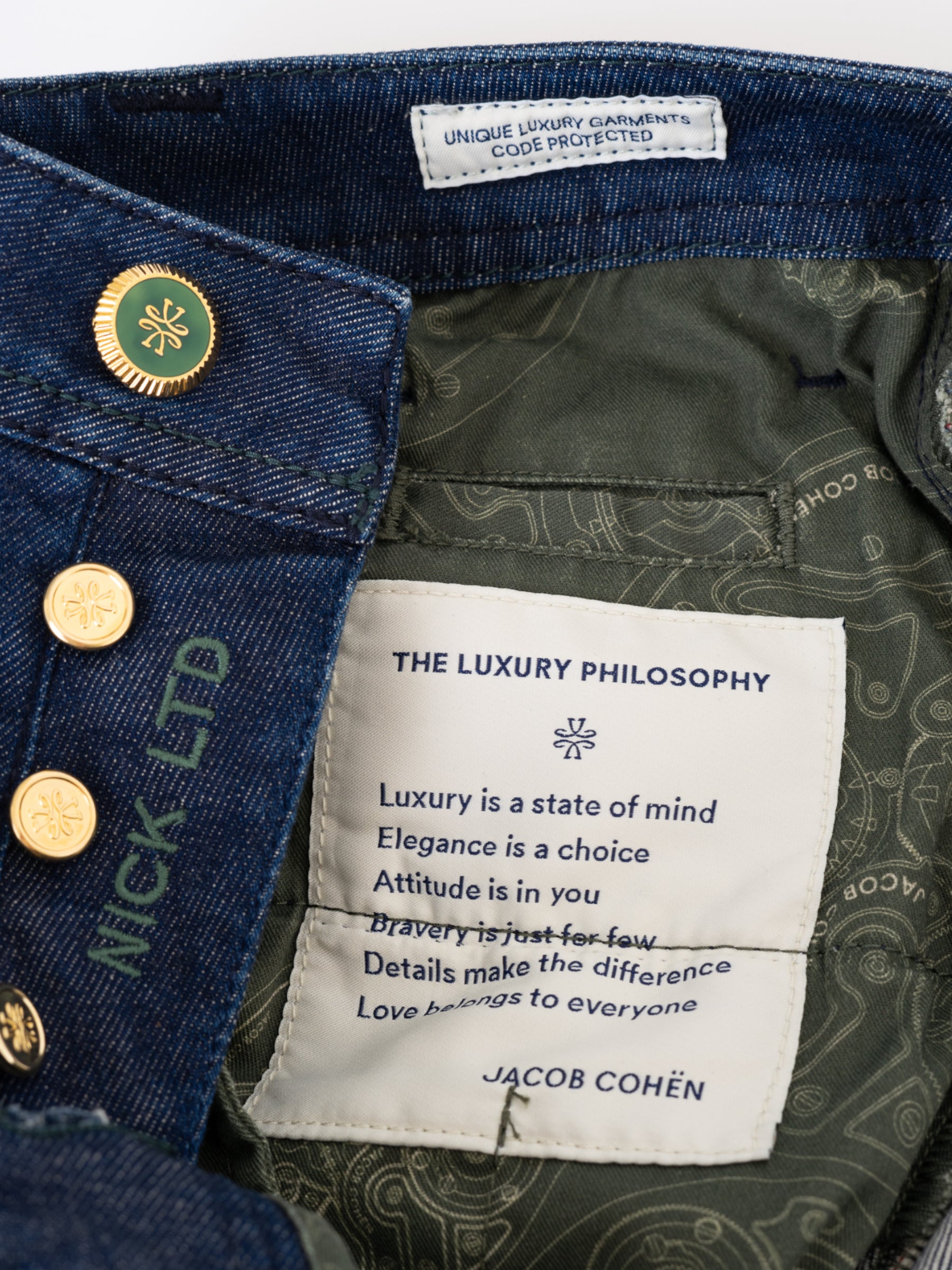 Nick Slim Limited Jeans - Donkerblauw