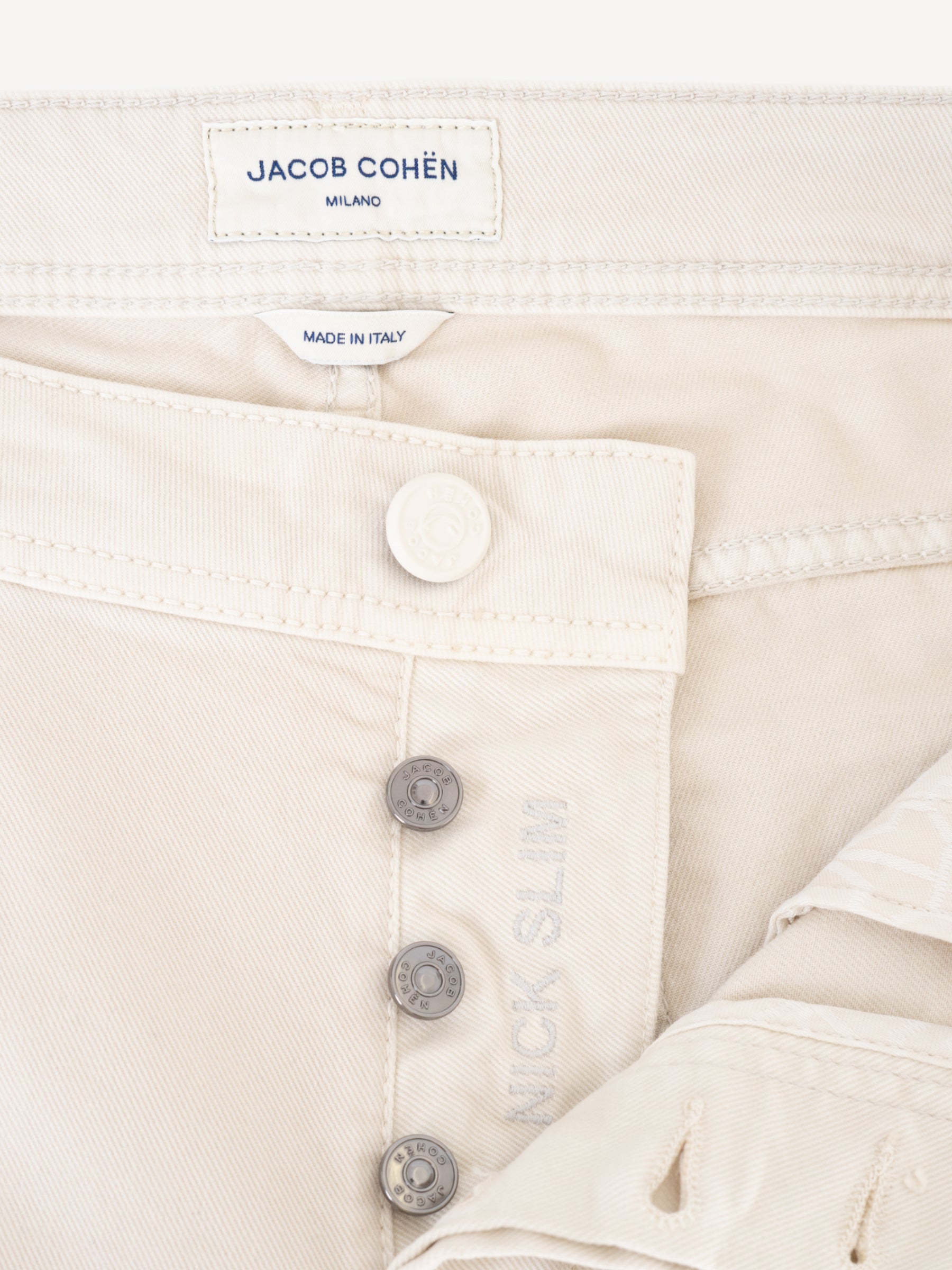 Nick Slim 5-Pocket - Off White