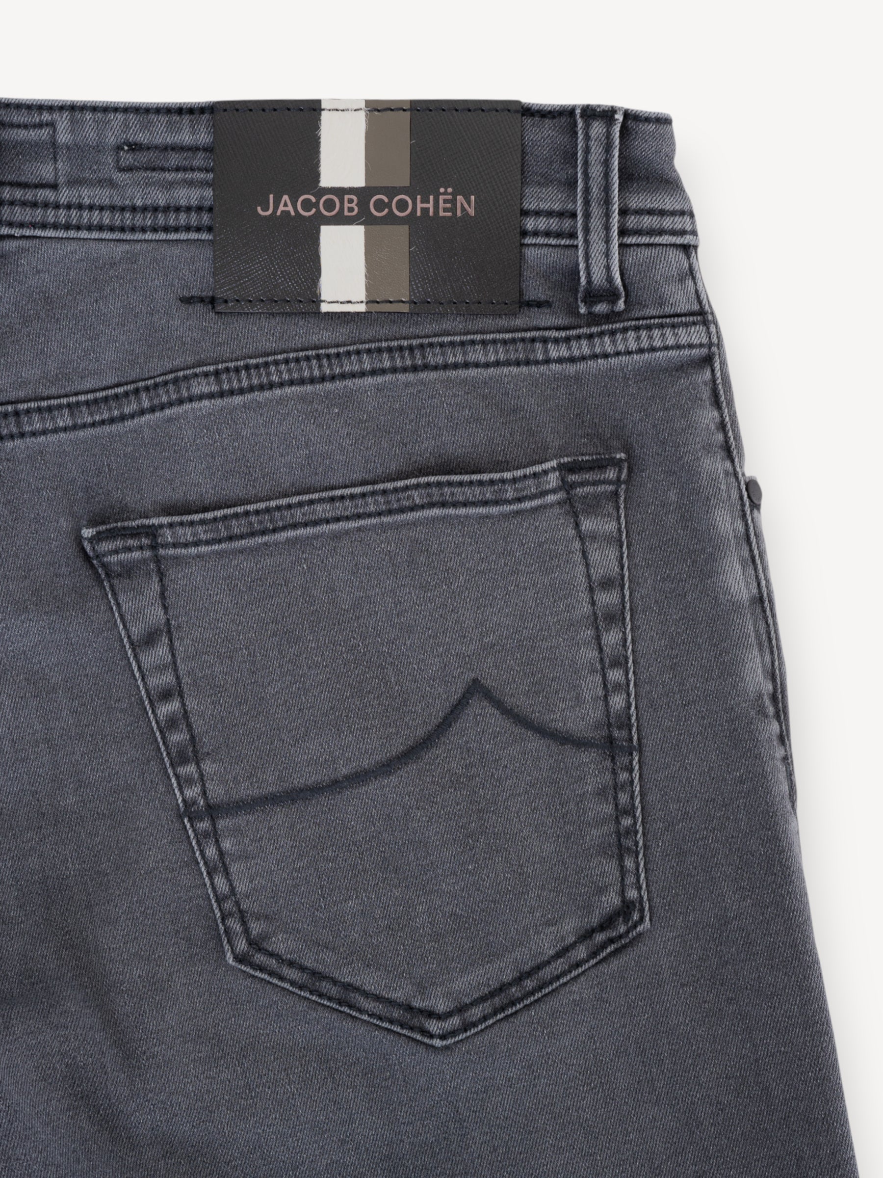 Nick Slim Jeans - Donkergrijs