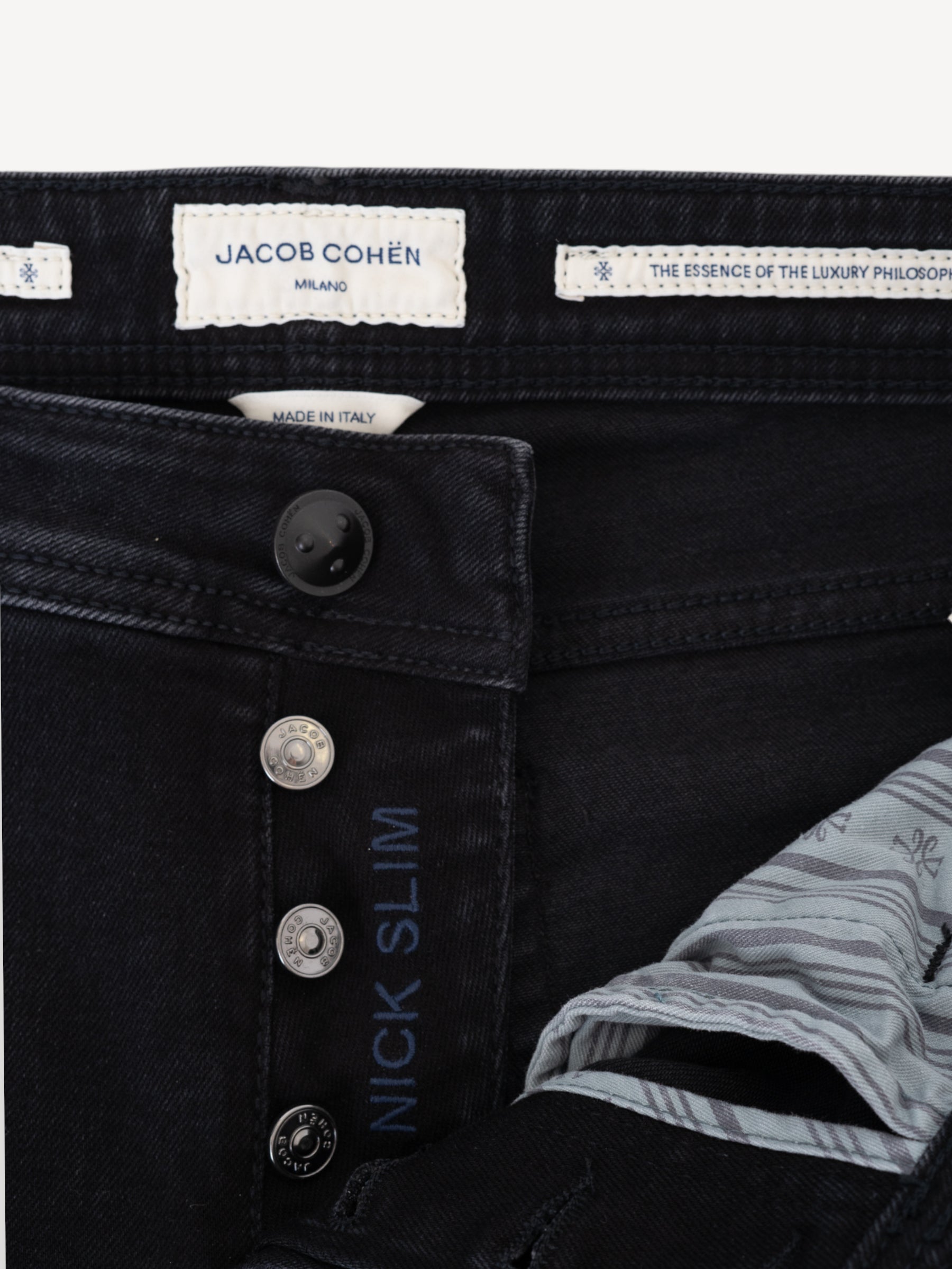 Nick Slim Jeans - Zwart