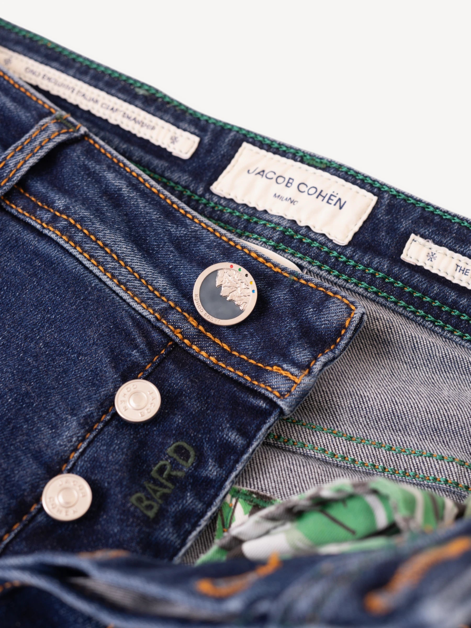 Bard Slim Fit Jeans - Donkerblauw