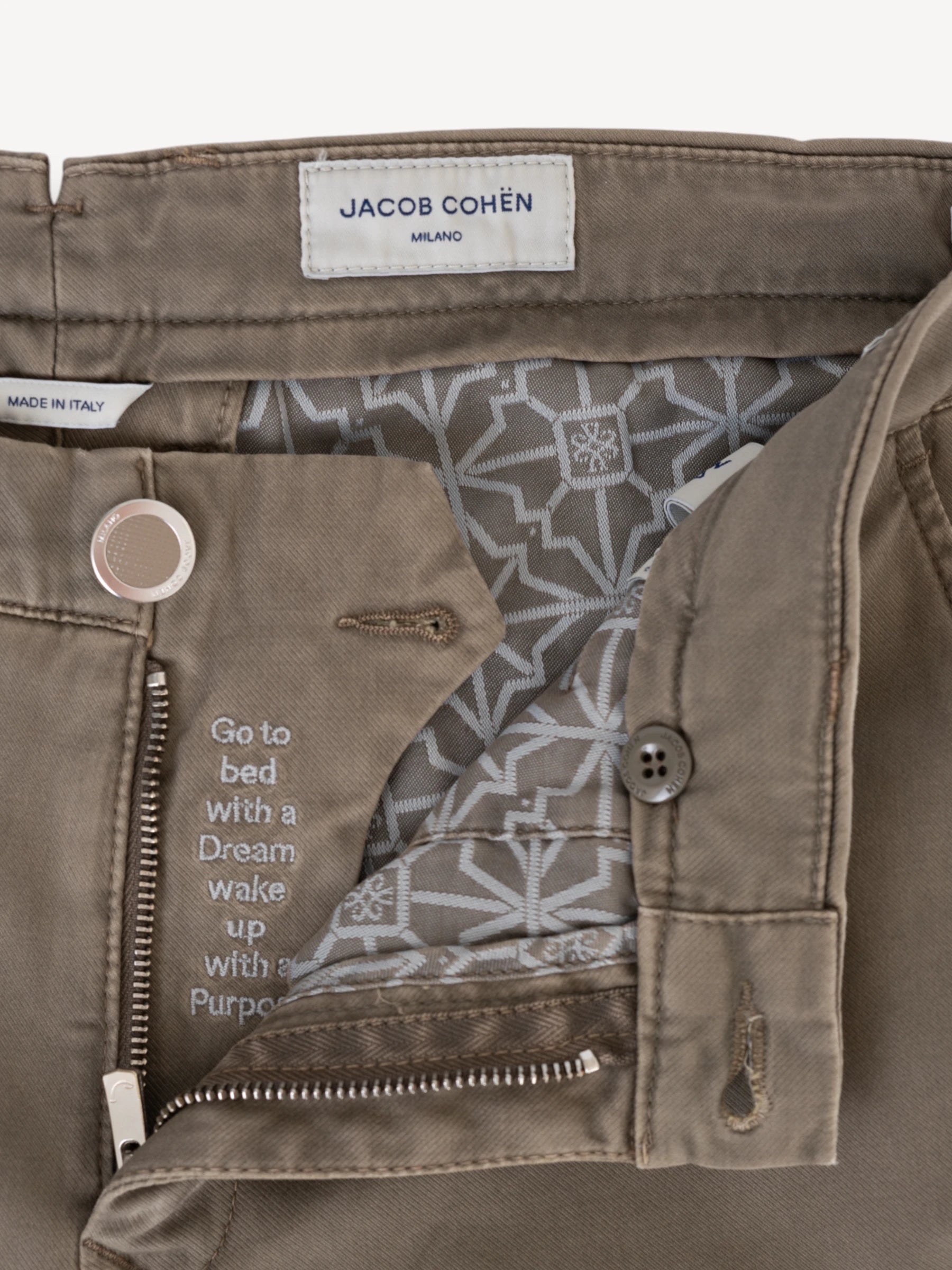 Bobby Slim-Fit Broek - Stone Green