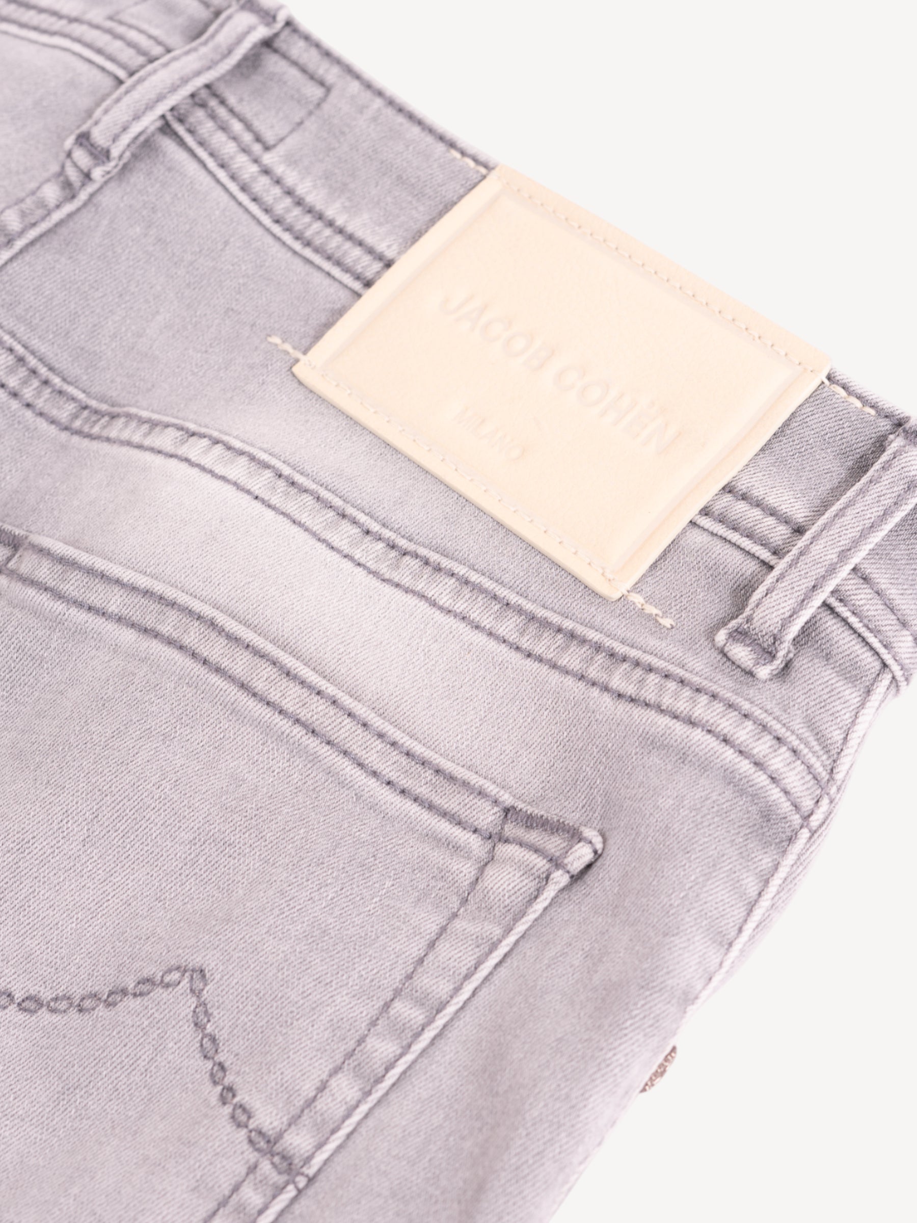 Nick Slim Jeans - Lichtgrijs