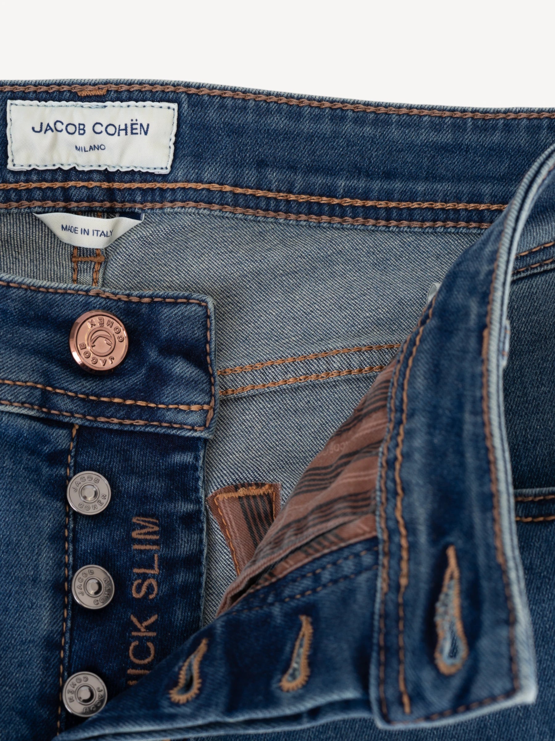 Nick Slim Jeans - Blauw