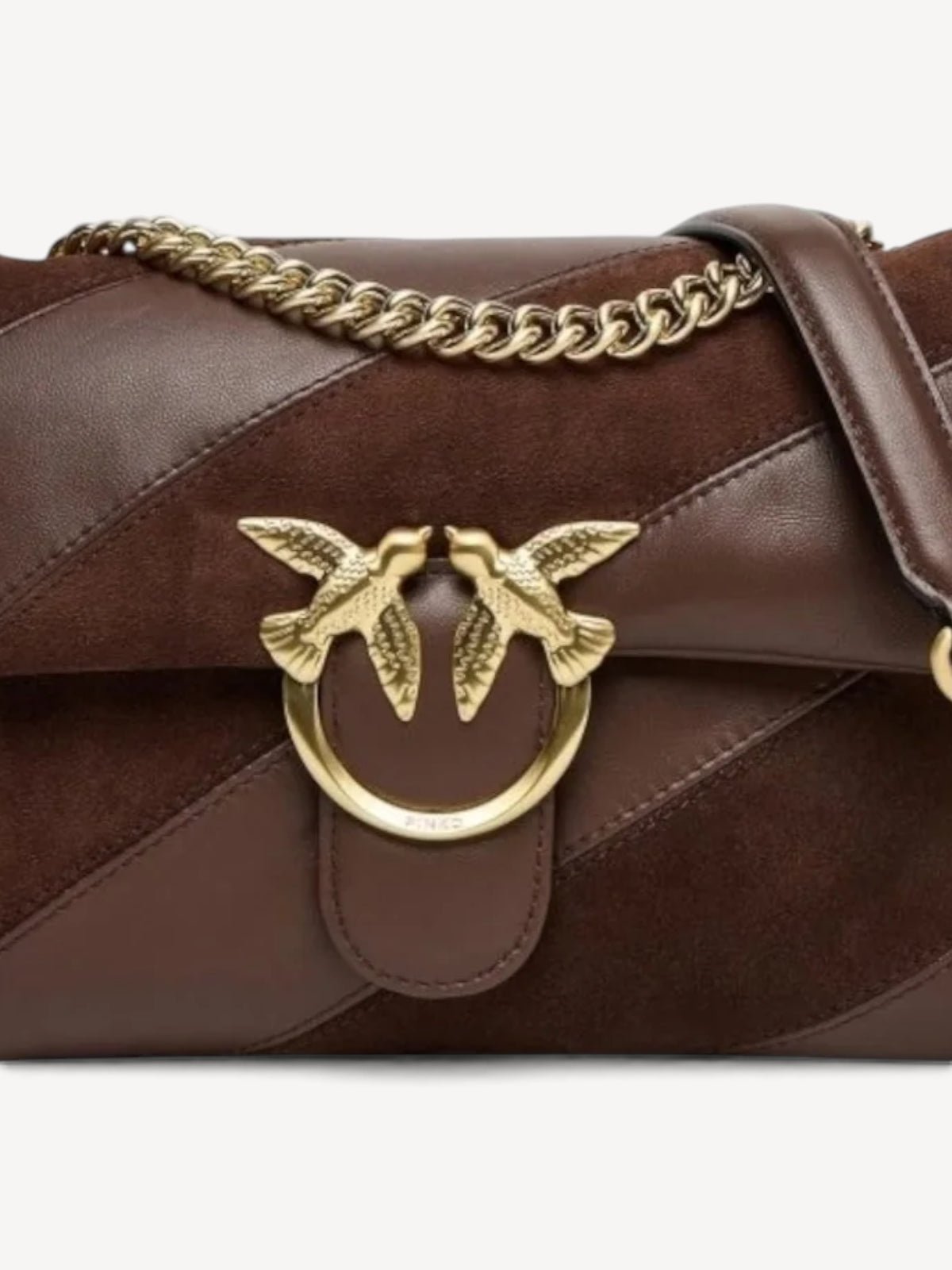 Love Puff Classic Tas - Bruin