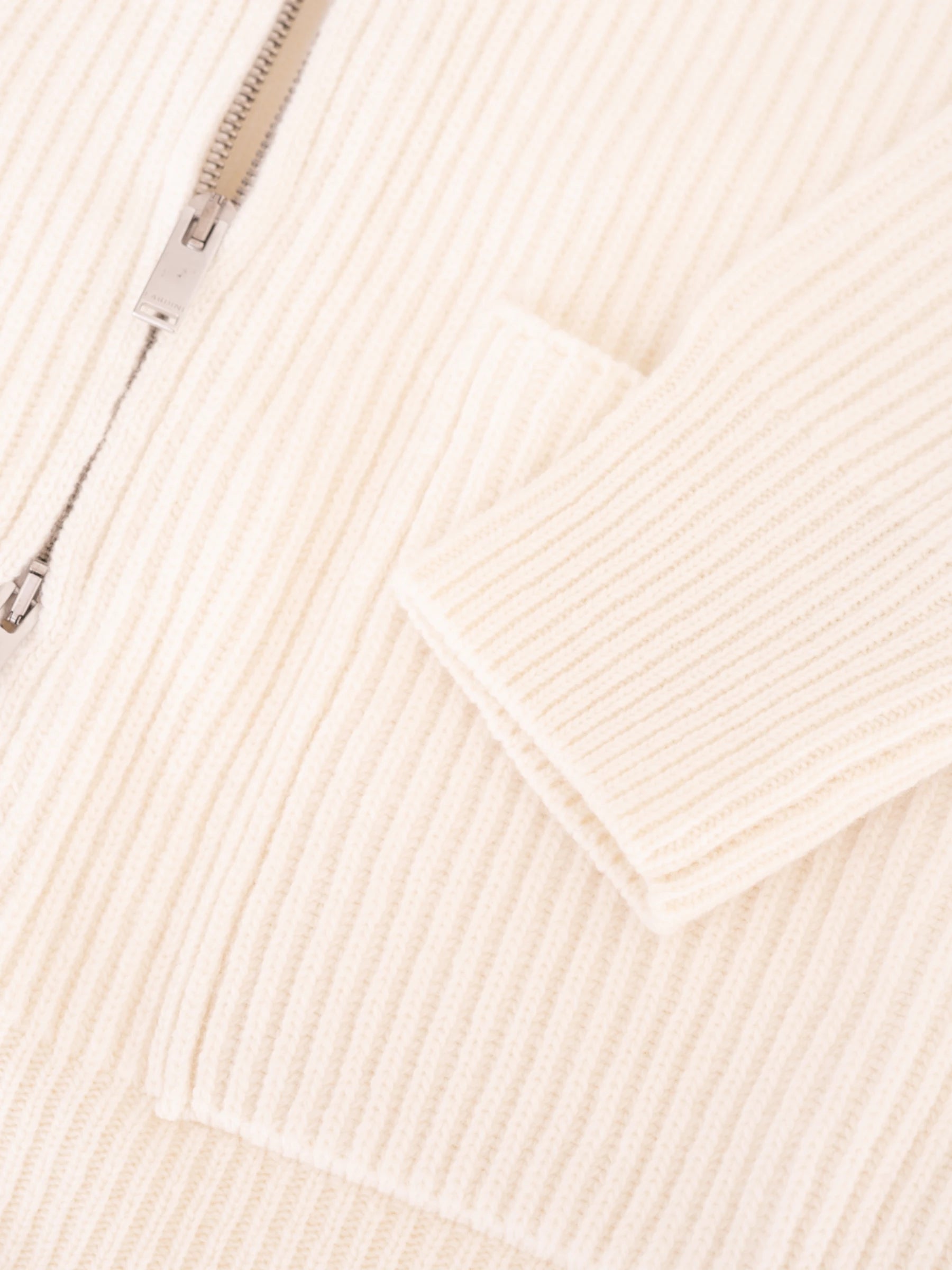 Hooded Cardigan - Off White