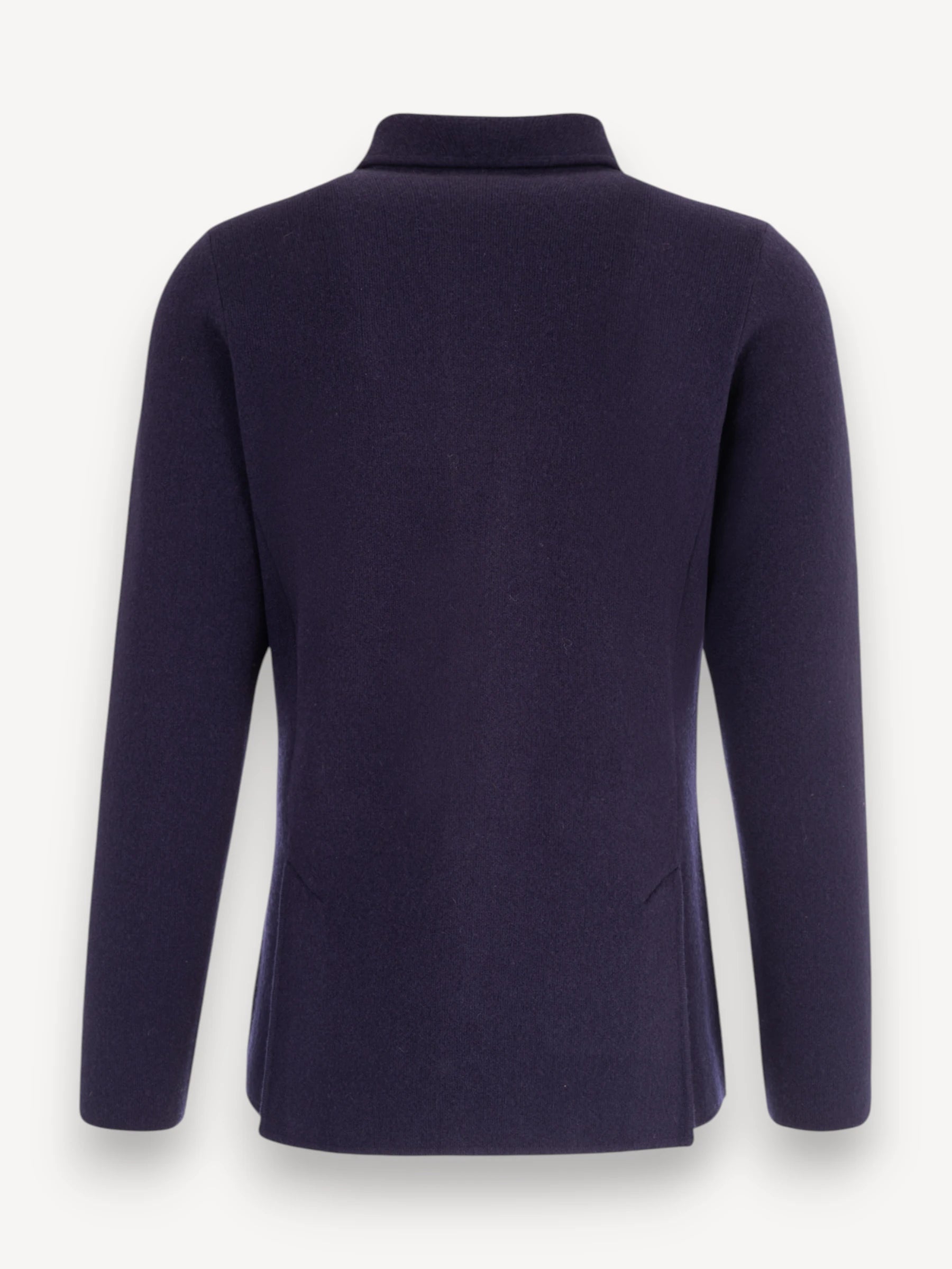Knitted Blazer - Donkerblauw