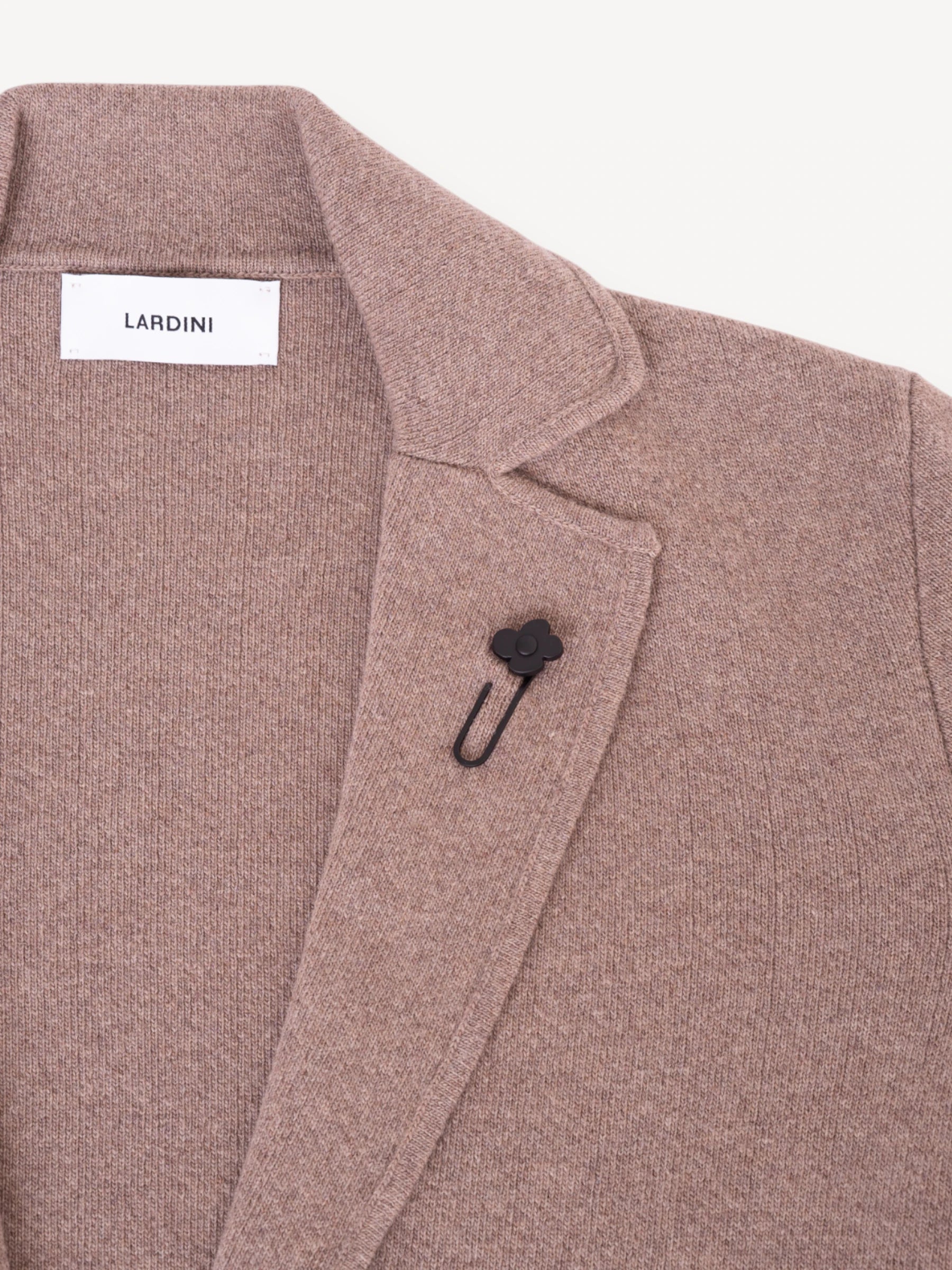 Knitted Blazer - Lichtbruin
