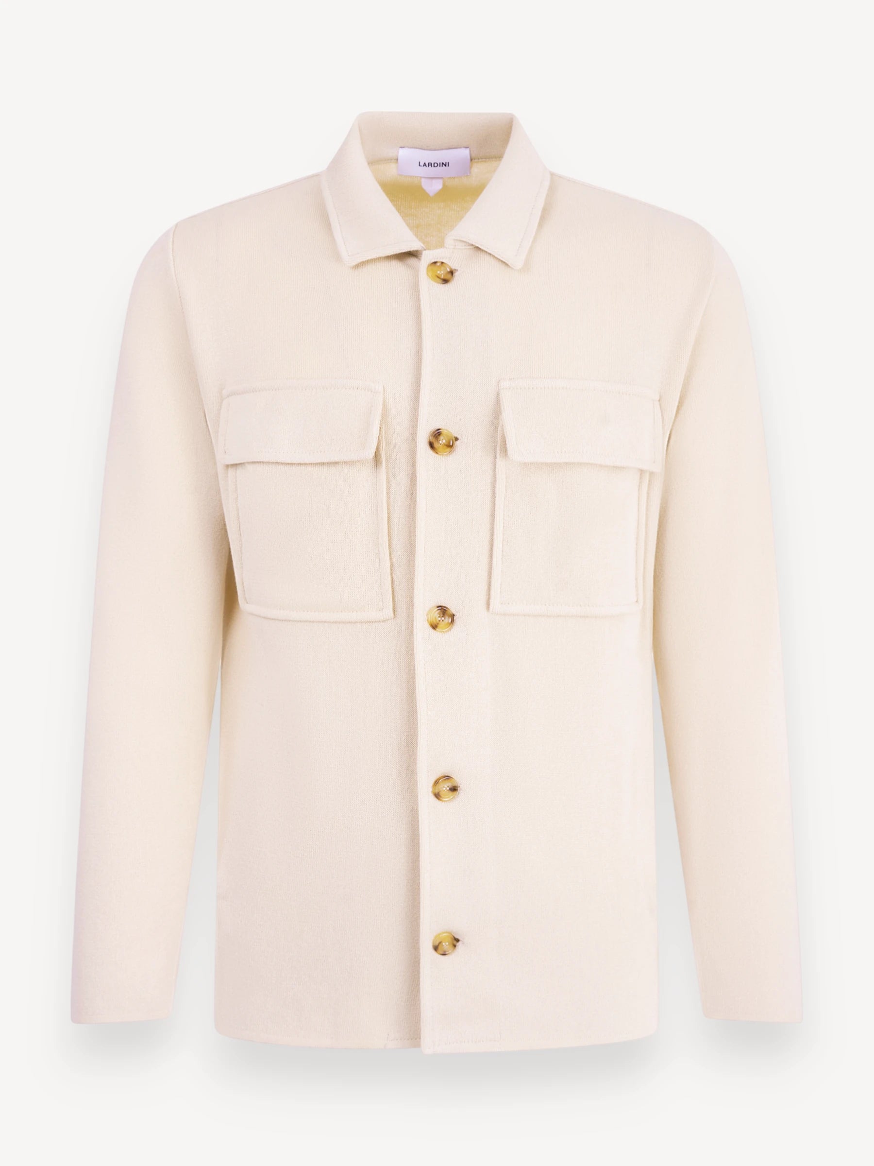 Knit Overshirt - Beige