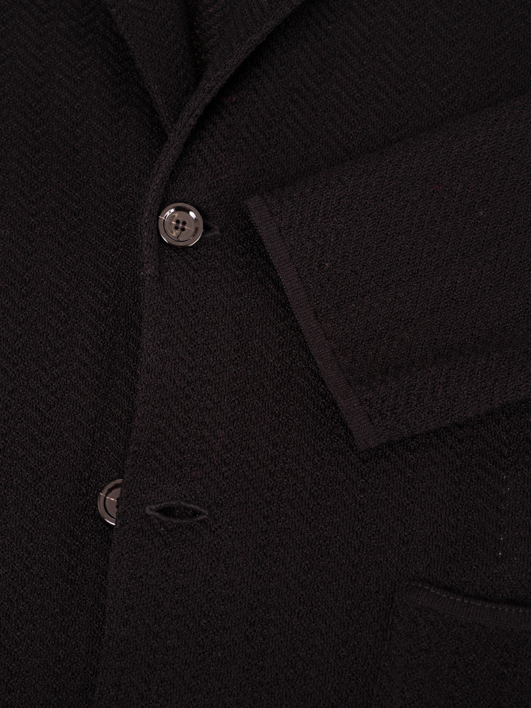 Knitted Jacket - Zwart