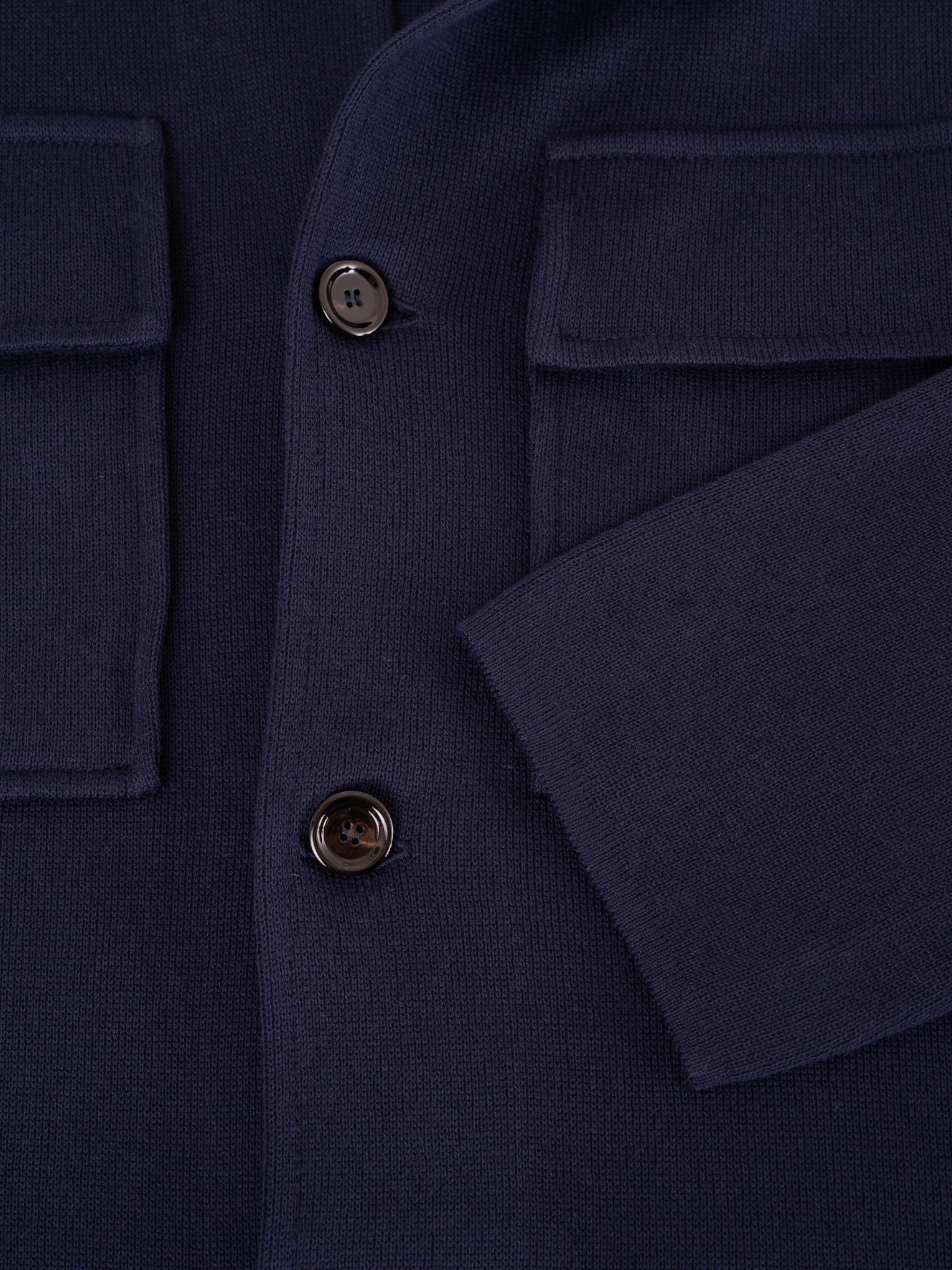 Knit Overshirt PALJM97 - Donkerblauw