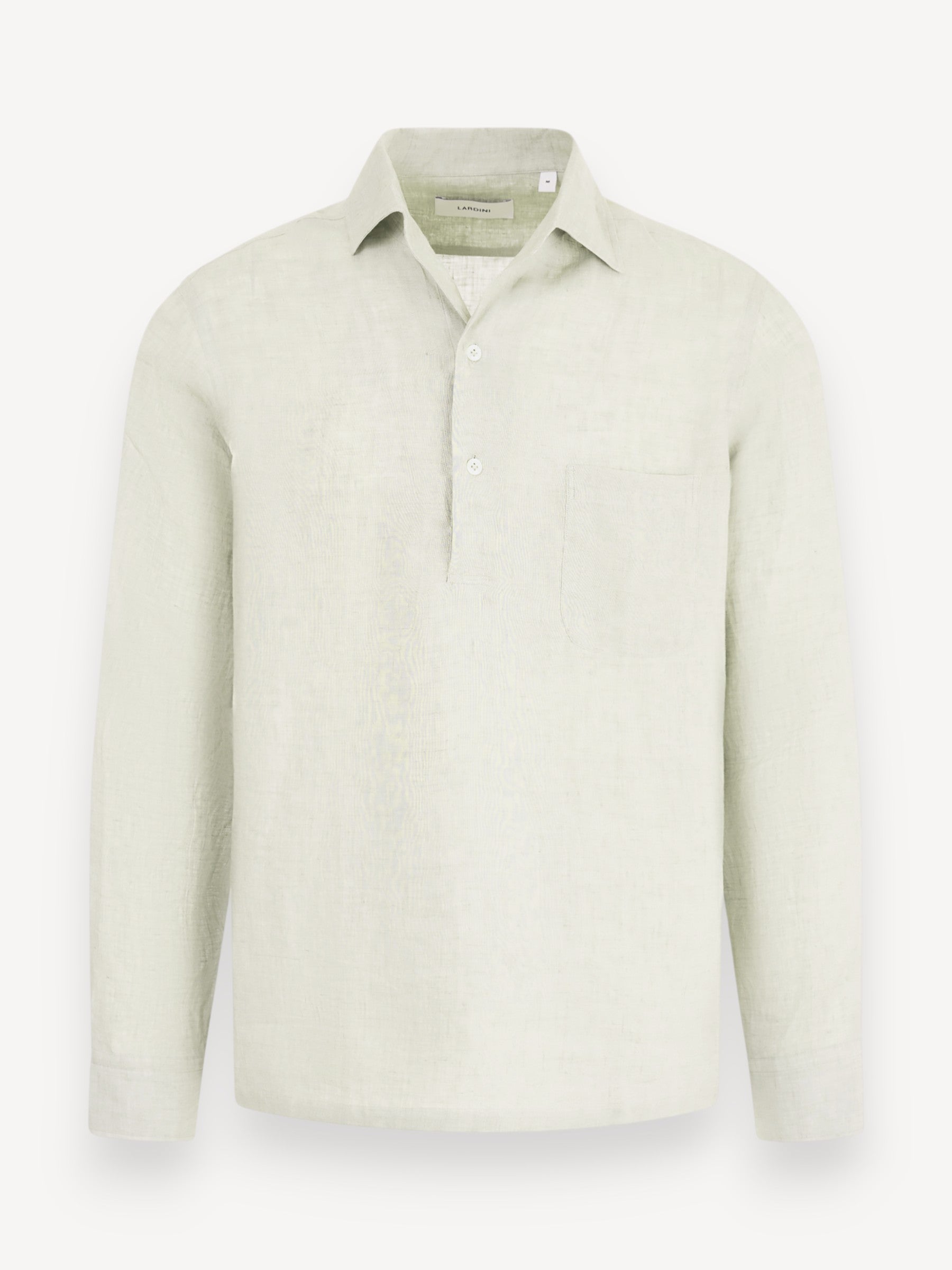 Linnen Shirt - Lichtgroen