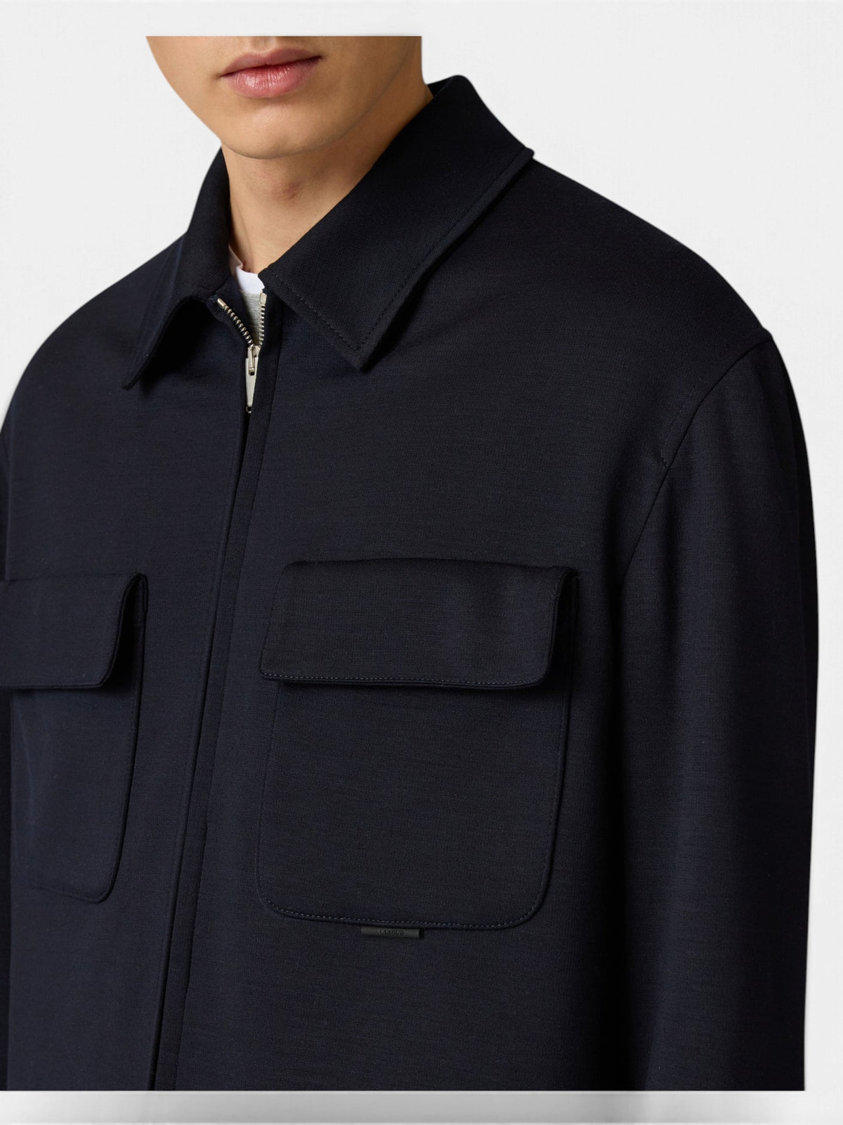 Man Jacket Easy Wear - Donkerblauw