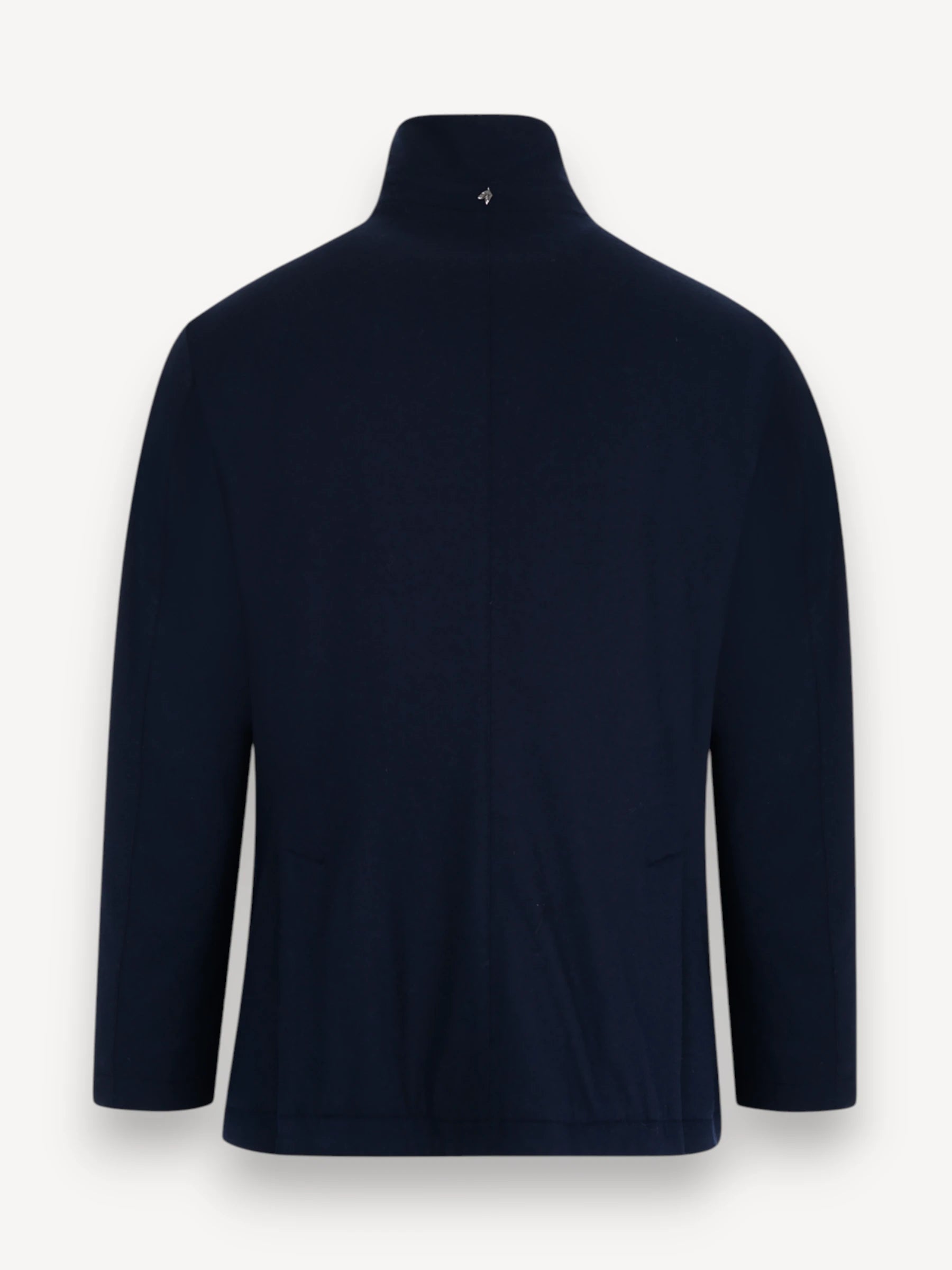 Wollen Jas - Donkerblauw