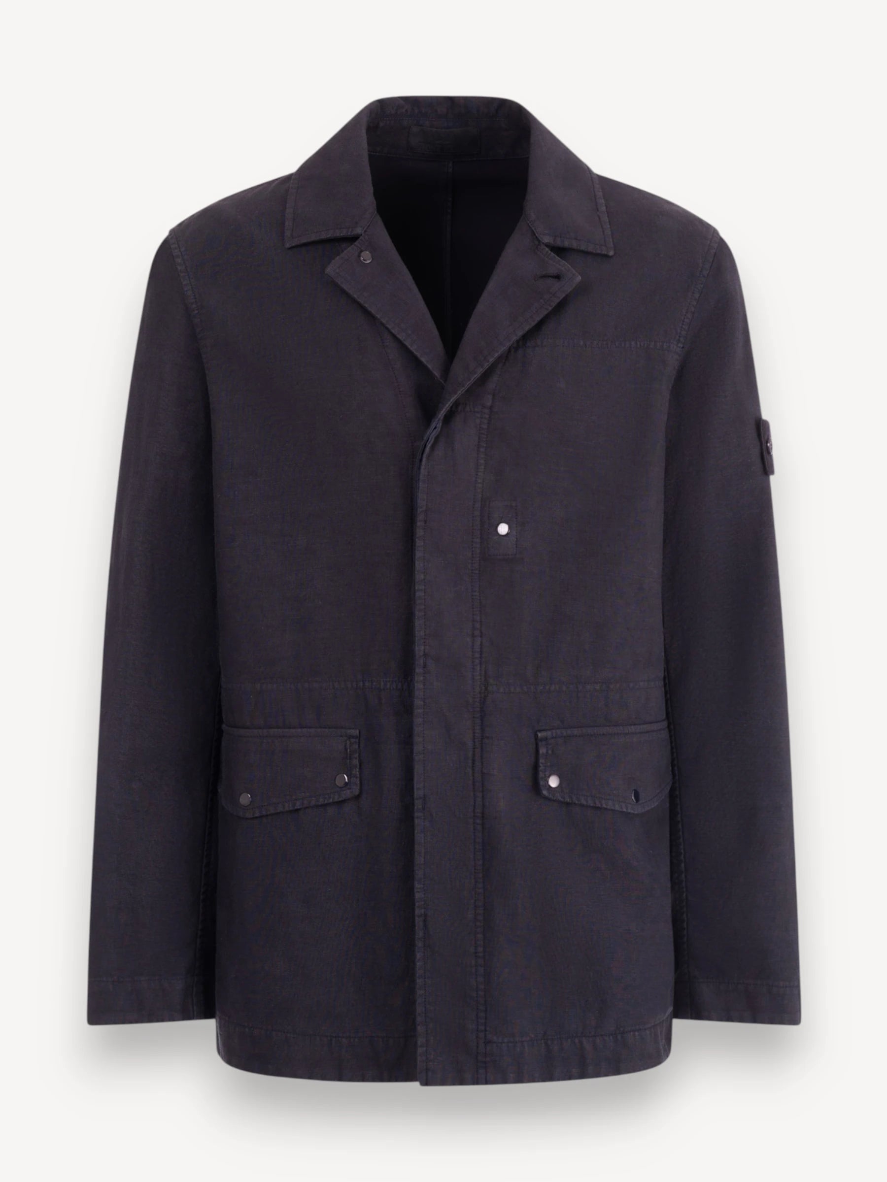 Ghost Piece Coach Jacket - Navy Blue