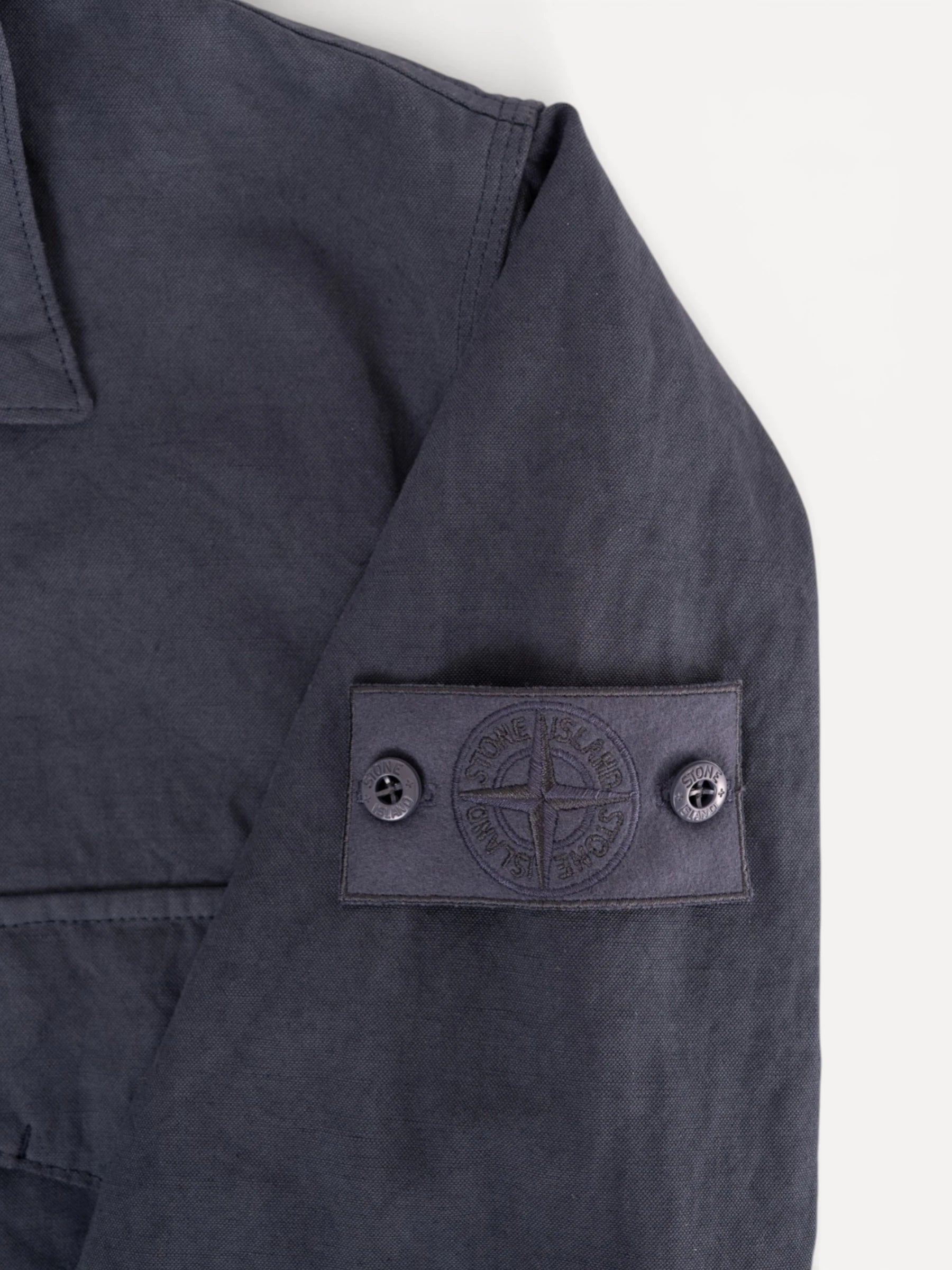 Ghost Piece Overshirt - Slate Blue