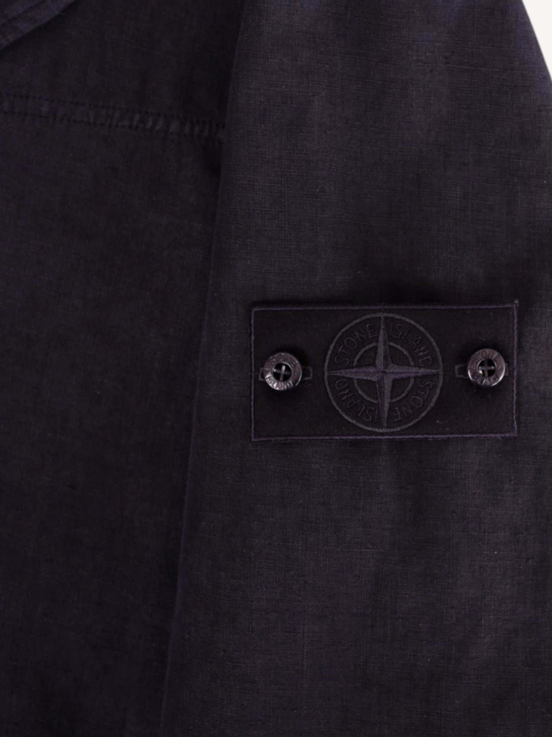 Ghost Piece Coach Jacket - Navy Blue