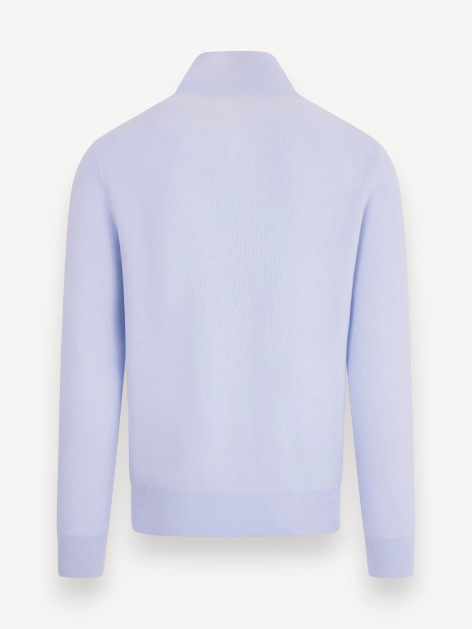 Half Zip Pullover - Lichtblauw