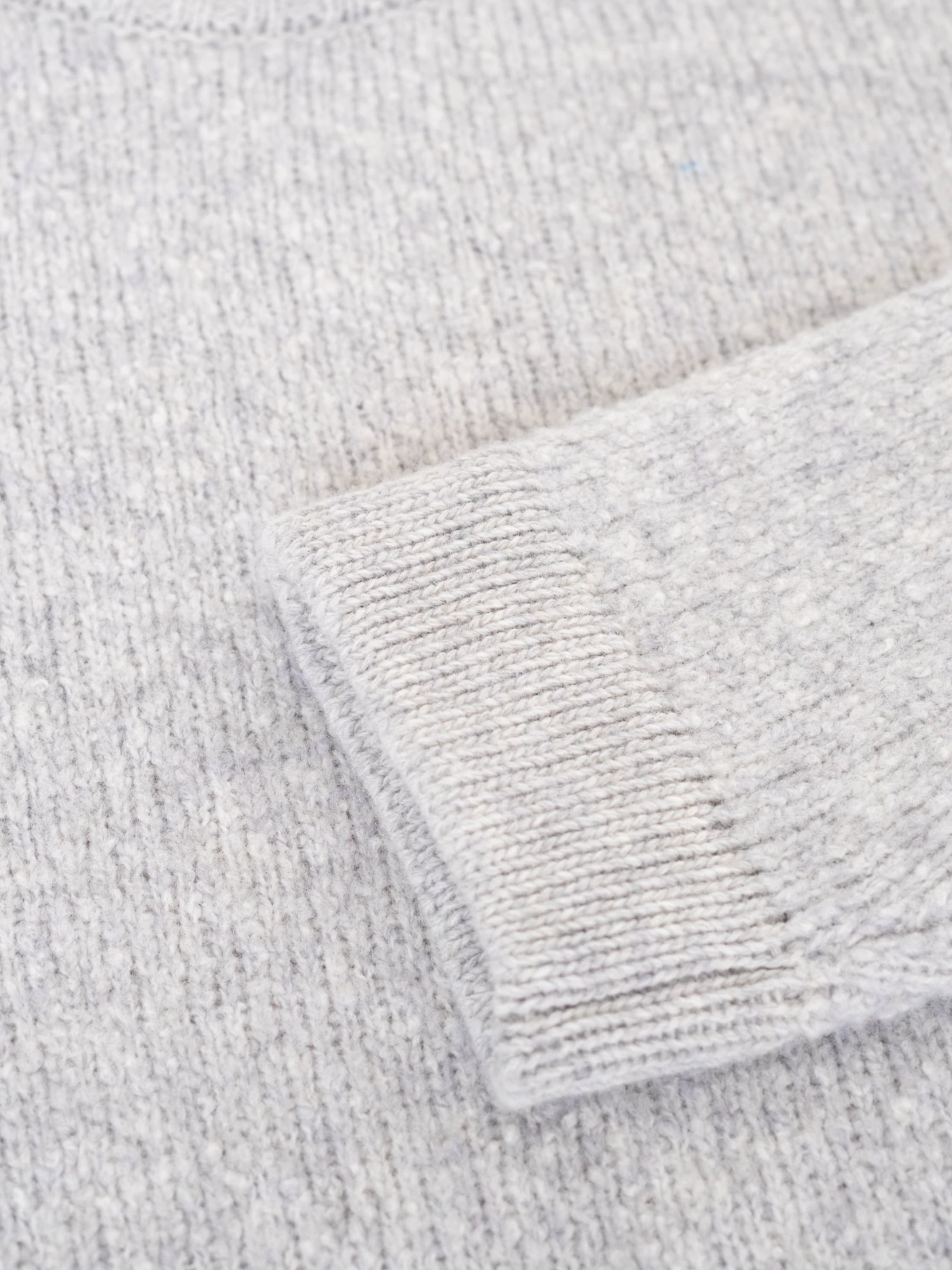 Crewneck Sweater - Melange Grey