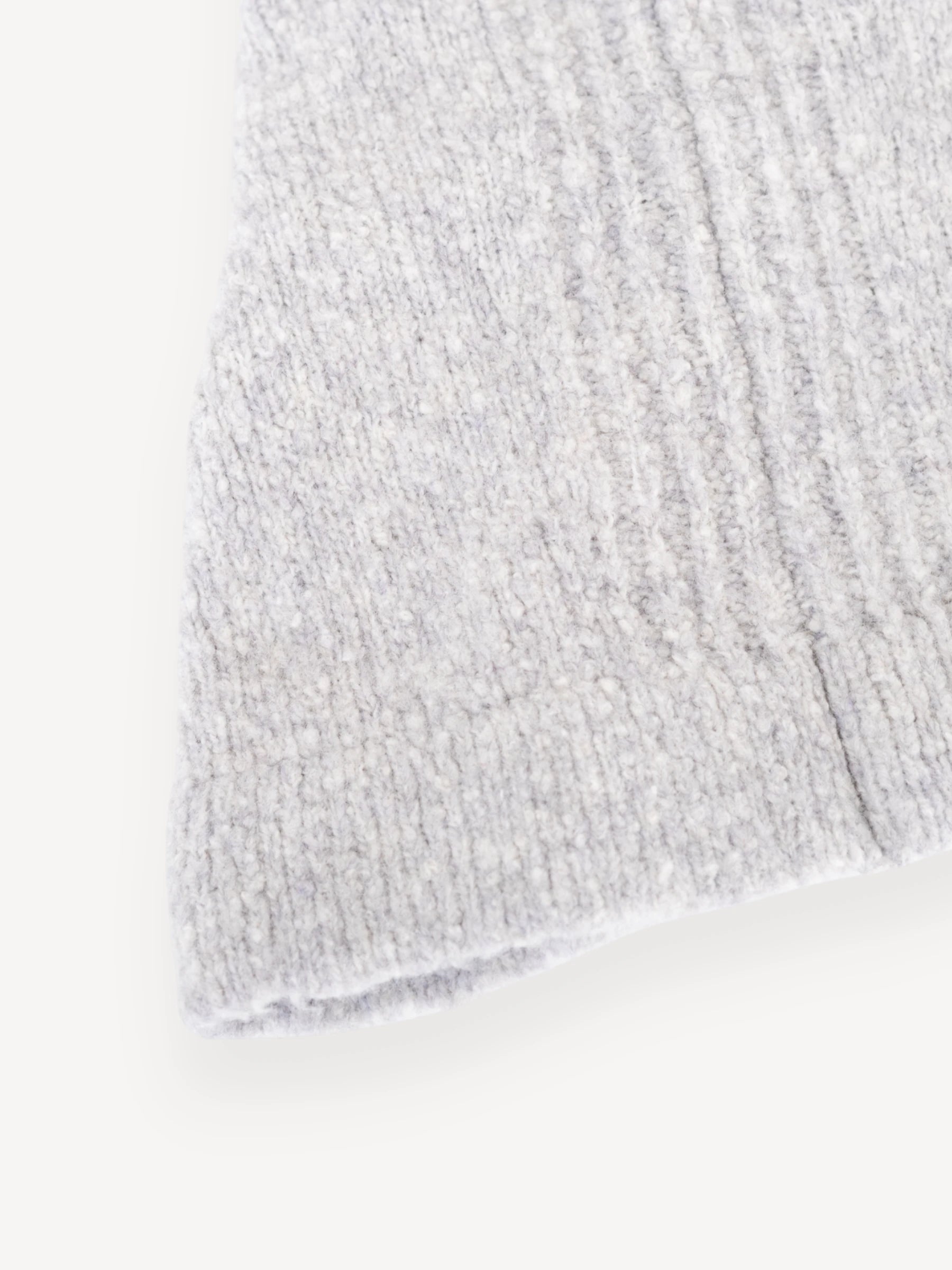Crewneck Sweater - Melange Grey