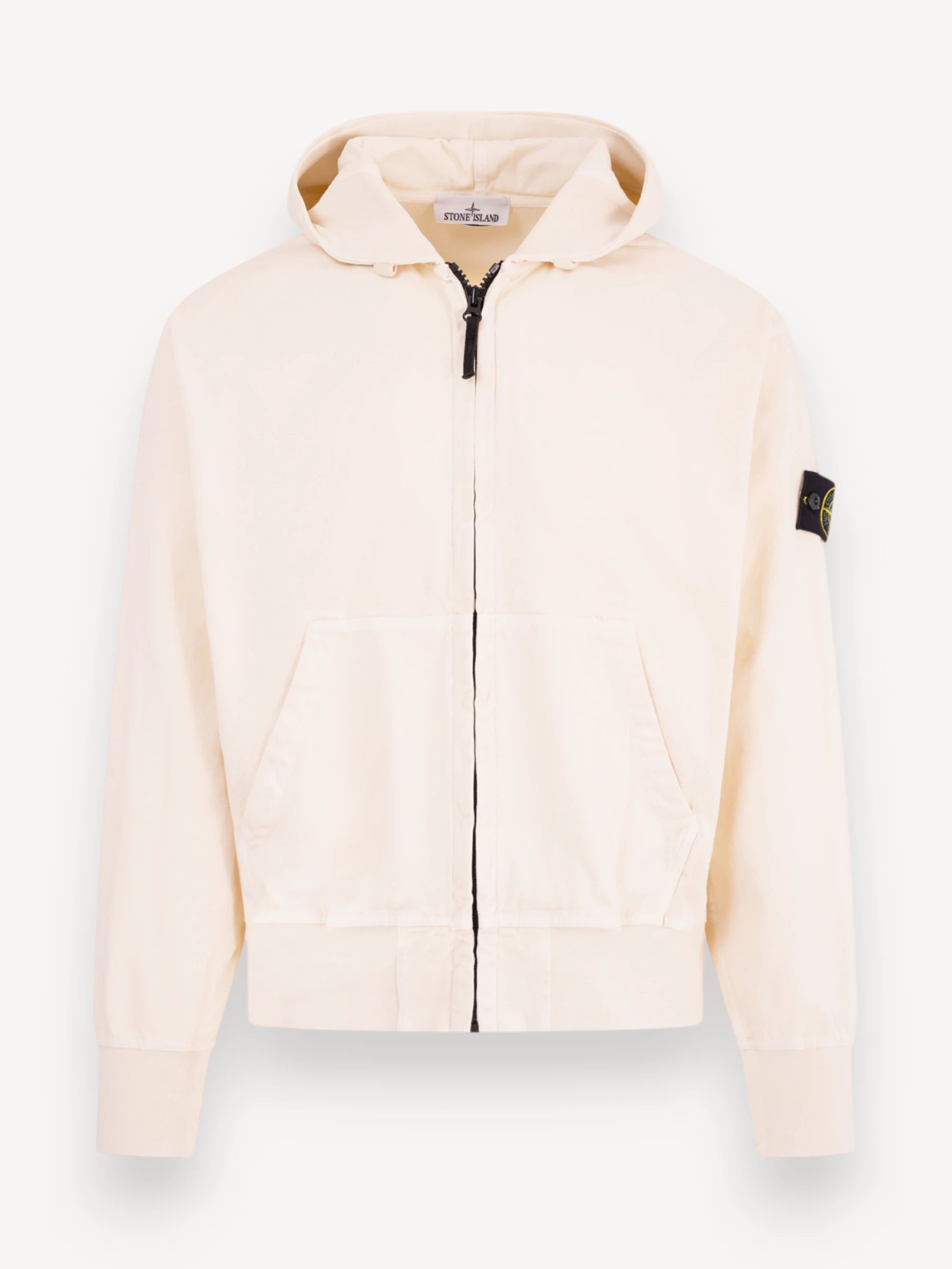 Oversized Zip Sweater - Off White