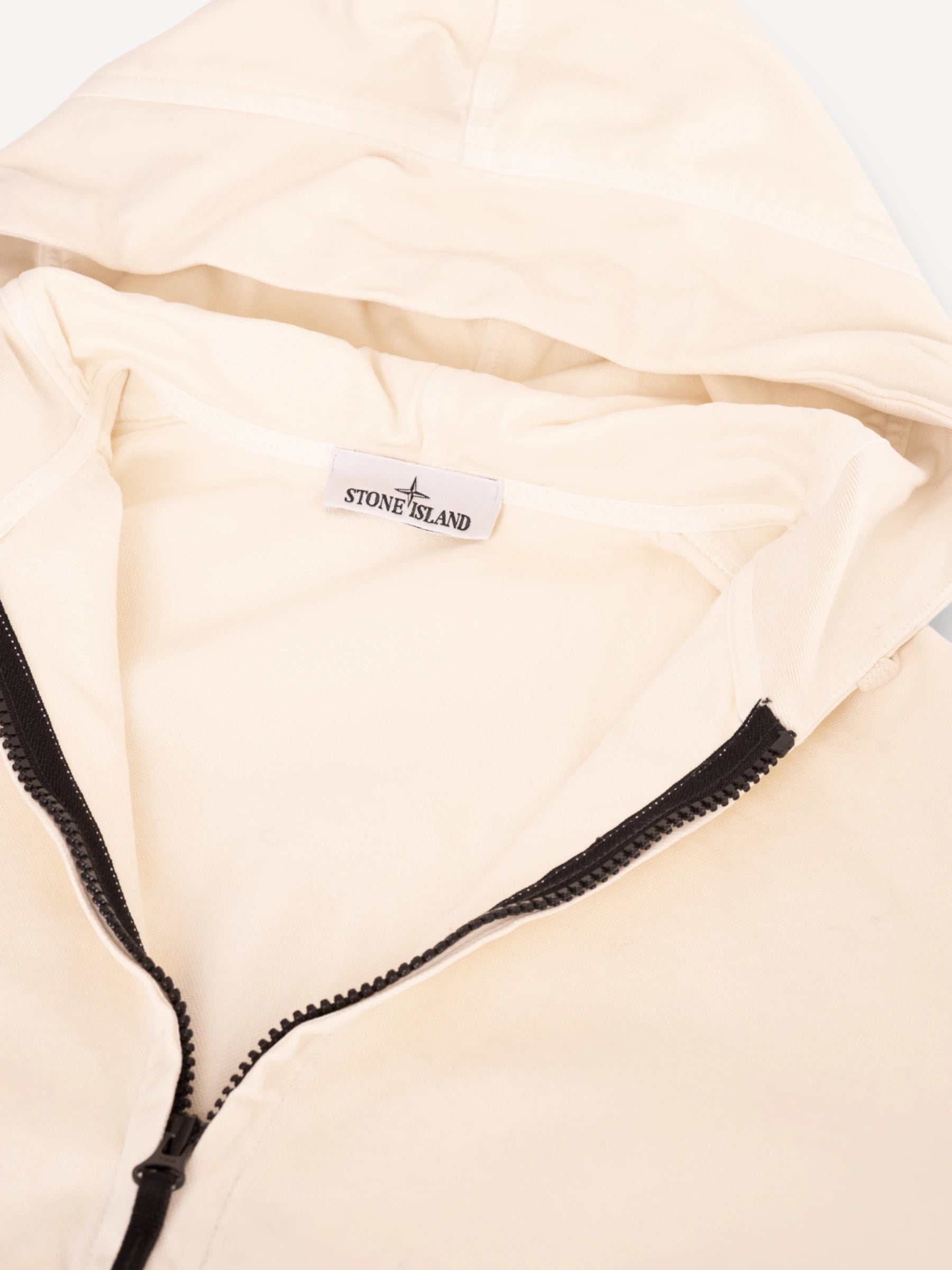 Oversized Zip Sweater - Off White