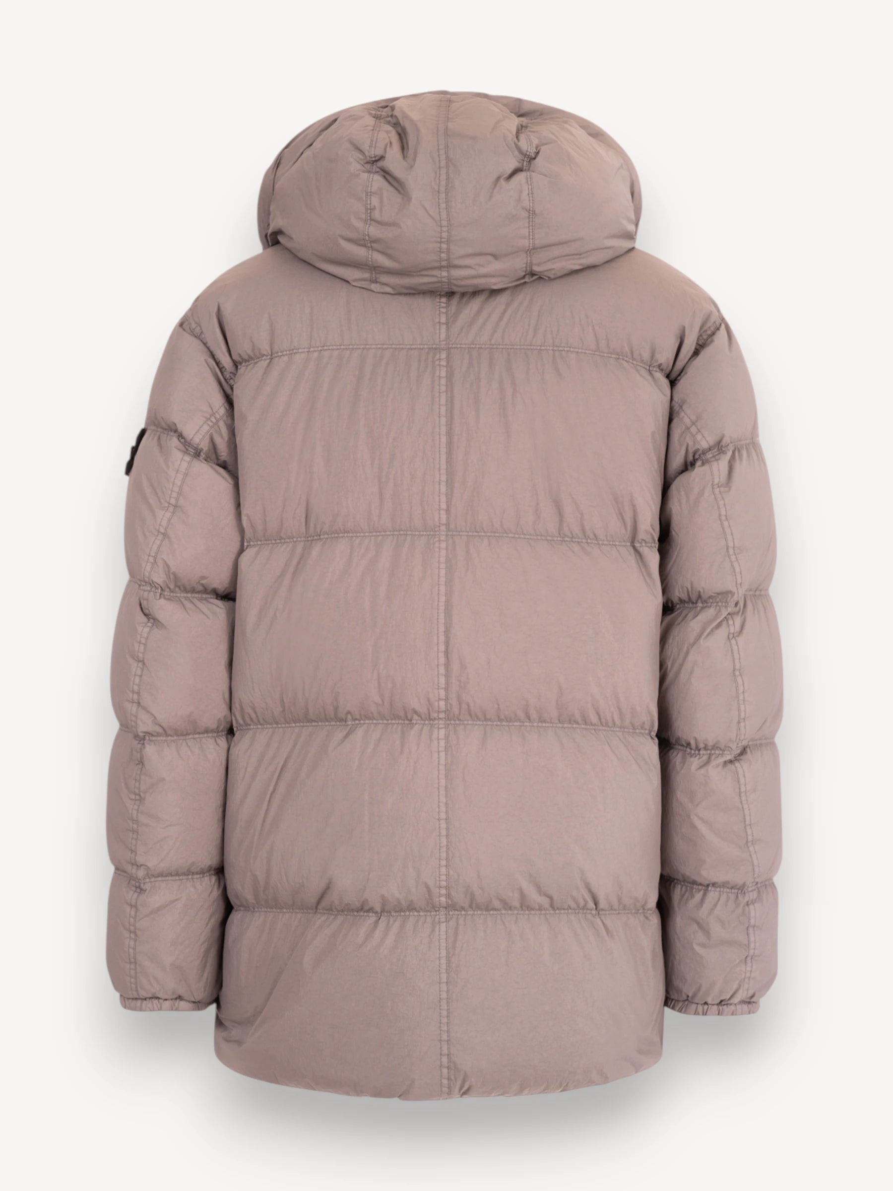 Crinkle Reps Down Jacket - Cement