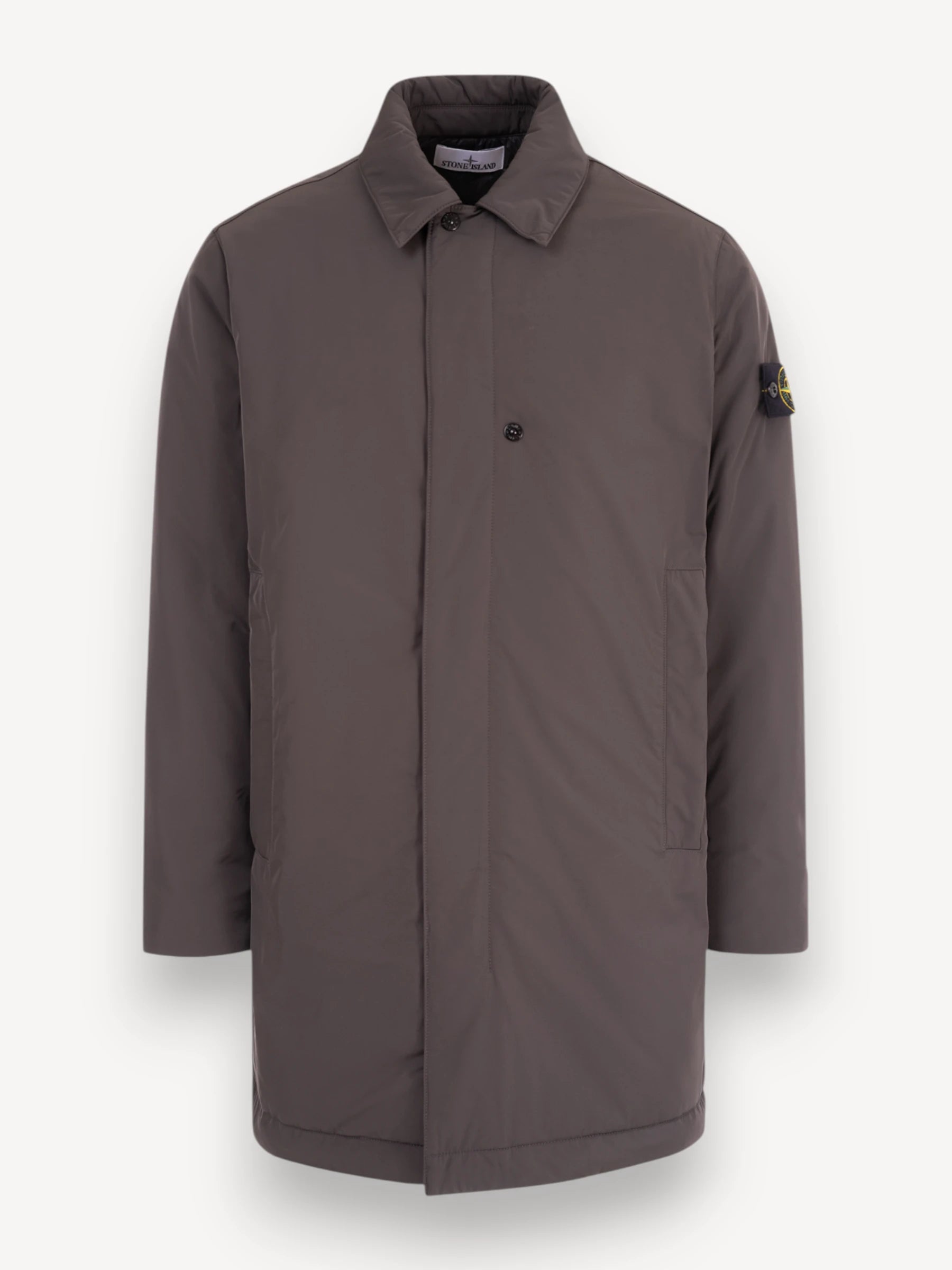 Micro Twill Coat - Lead Grey