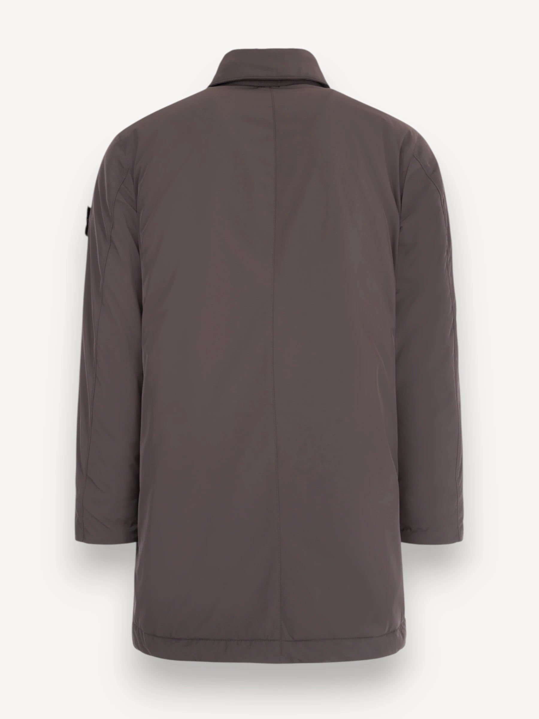 Micro Twill Coat - Lead Grey