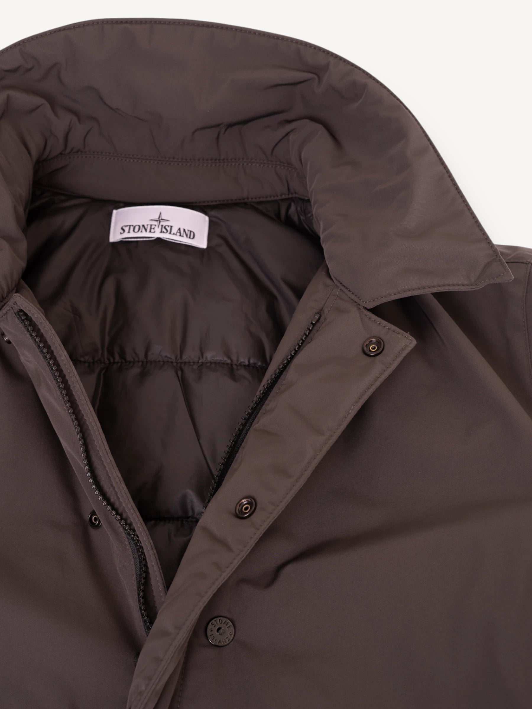 Micro Twill Coat - Lead Grey