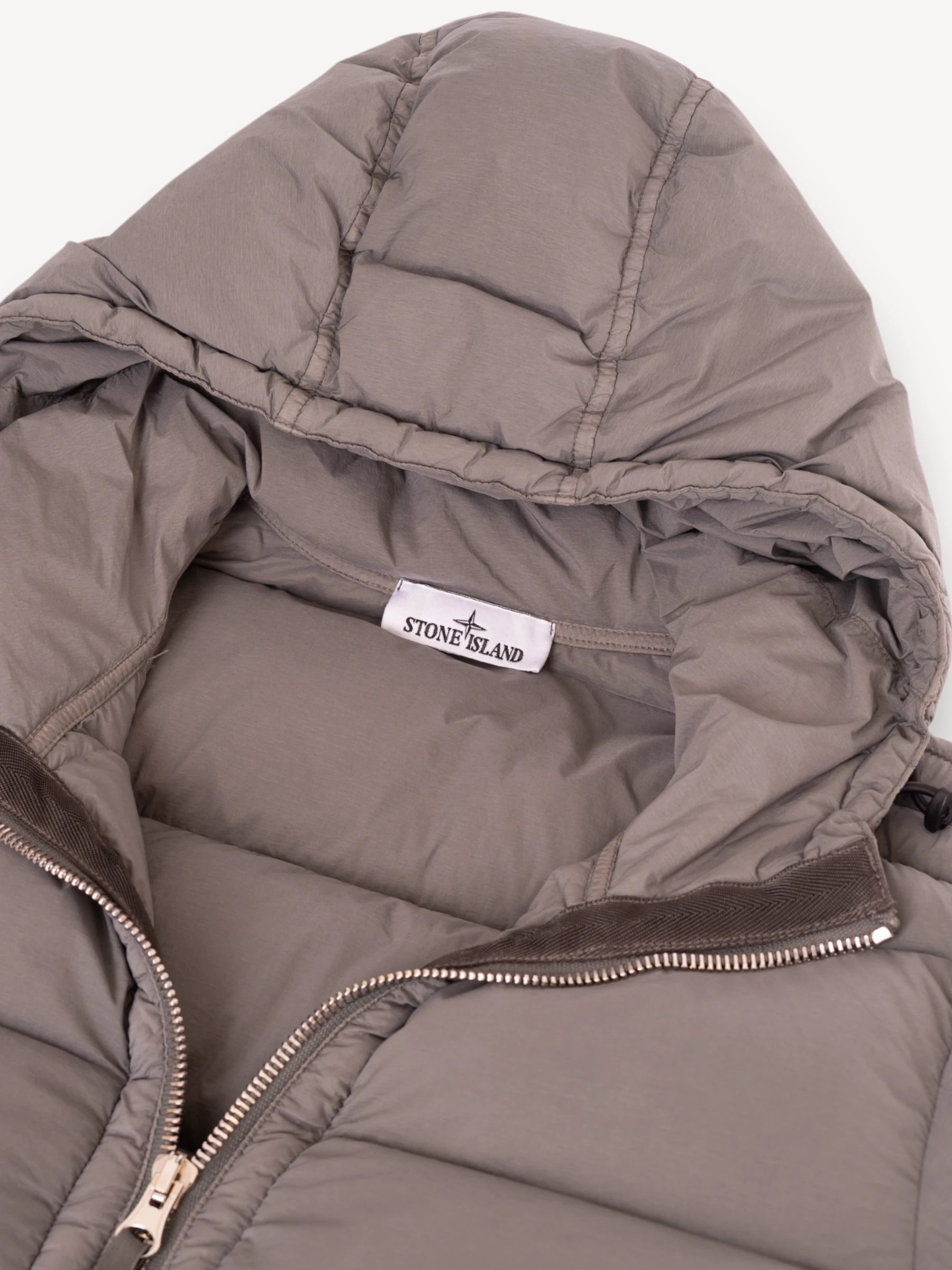 Seamless Down Jacket - Cement