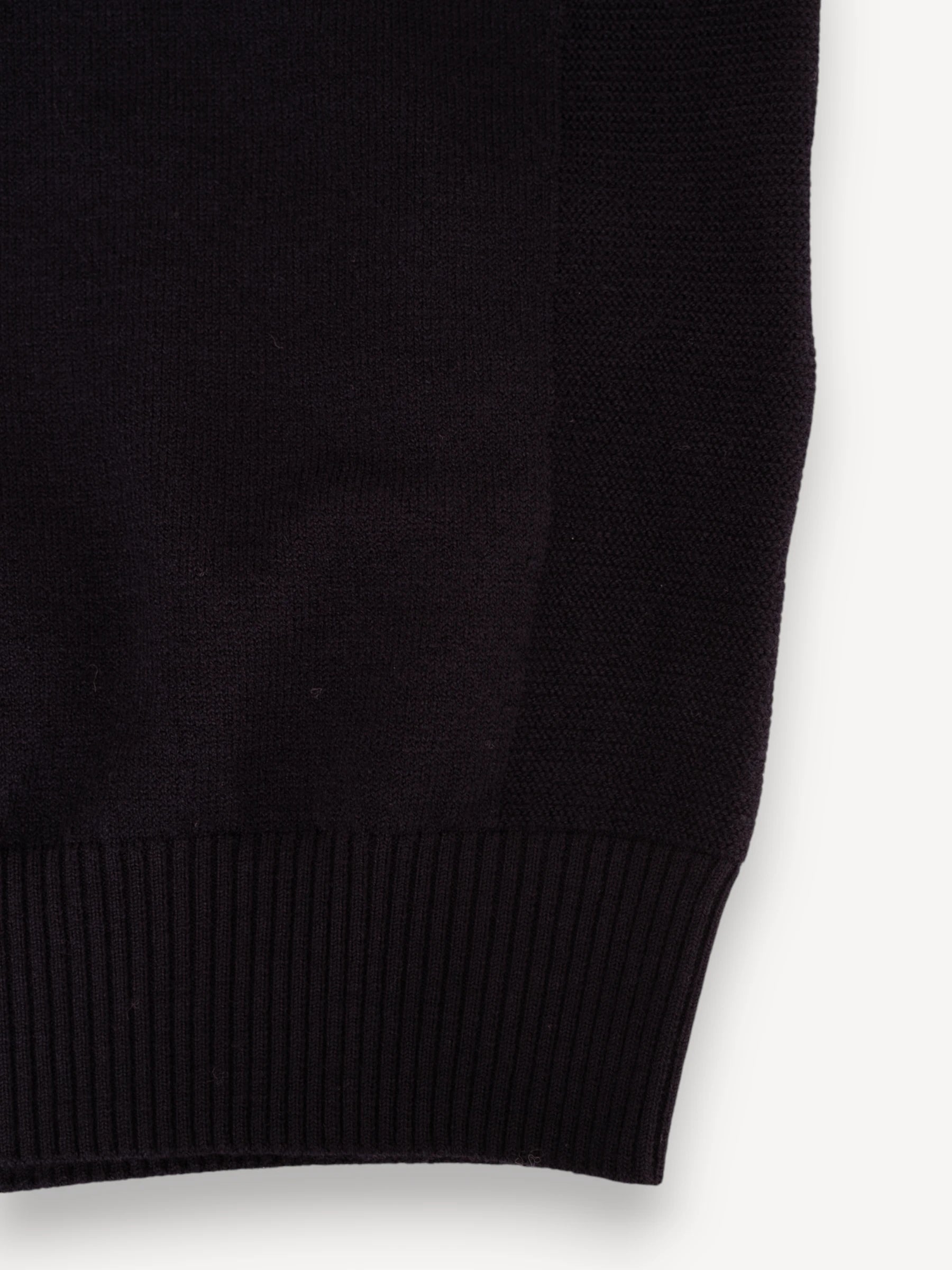 Stretch Wool Jumper - Donkerblauw