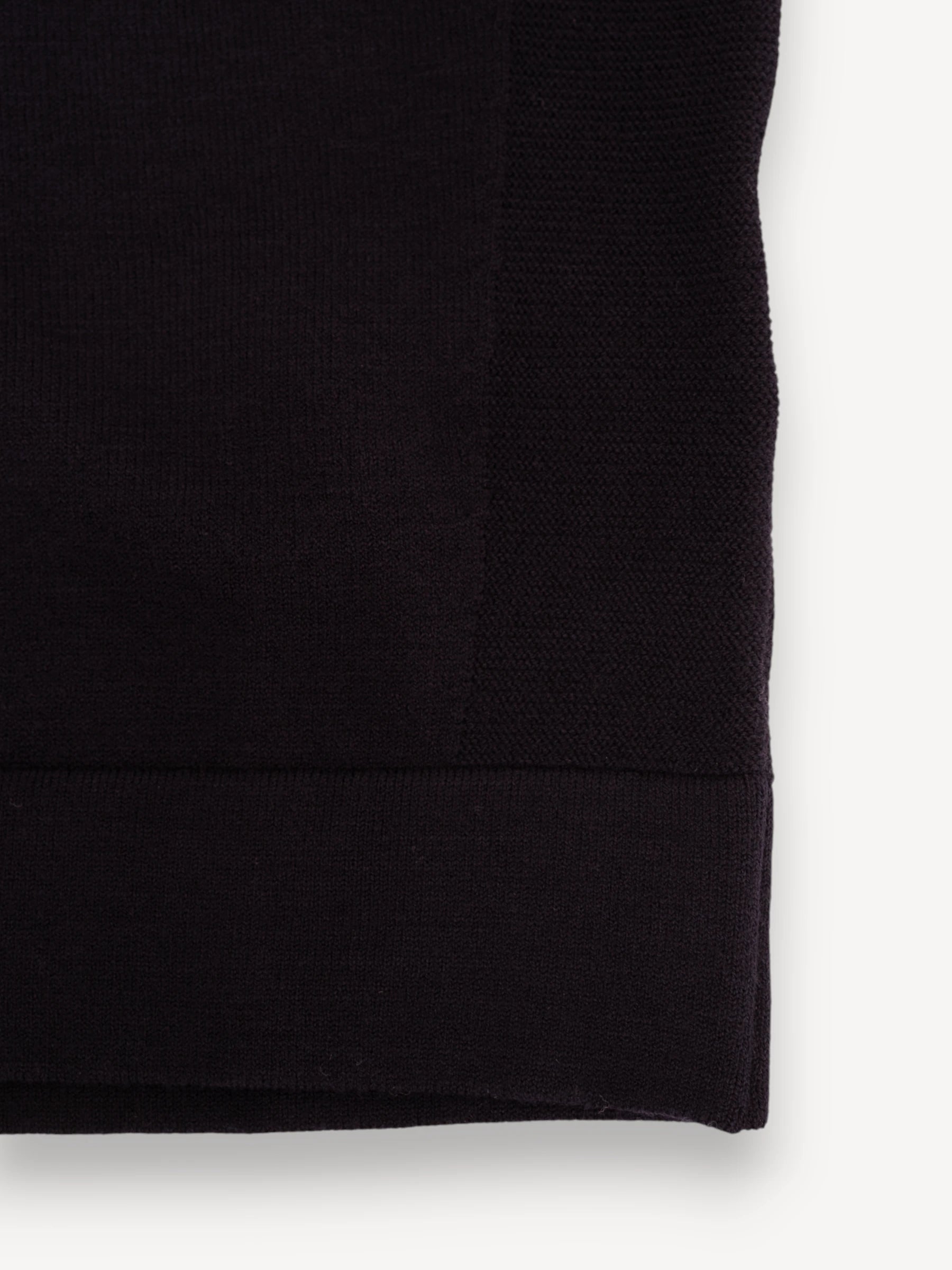 Stretch Wool Cardigan - Donkerblauw