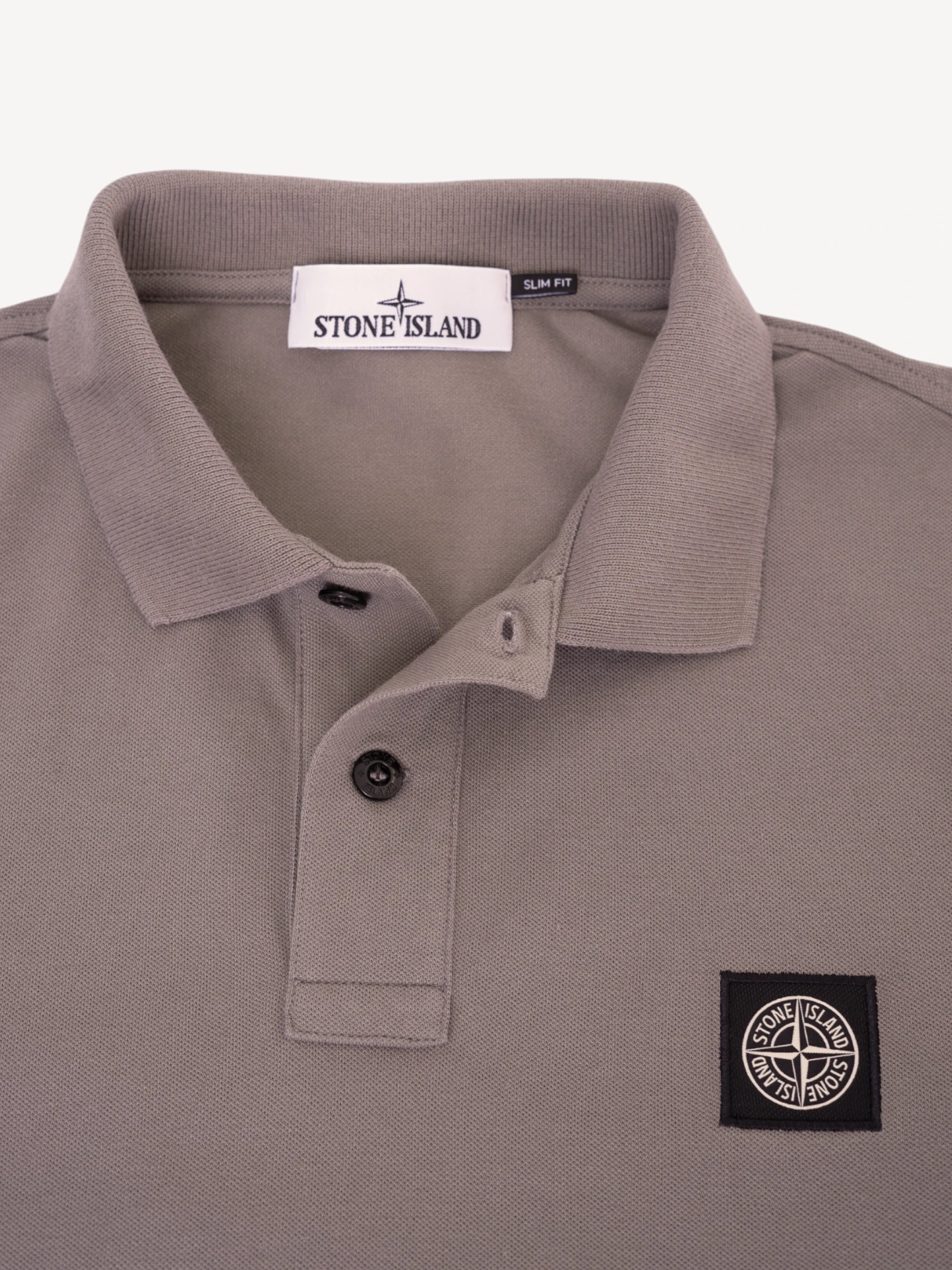 Slim-Fit Polo - Dust Grey