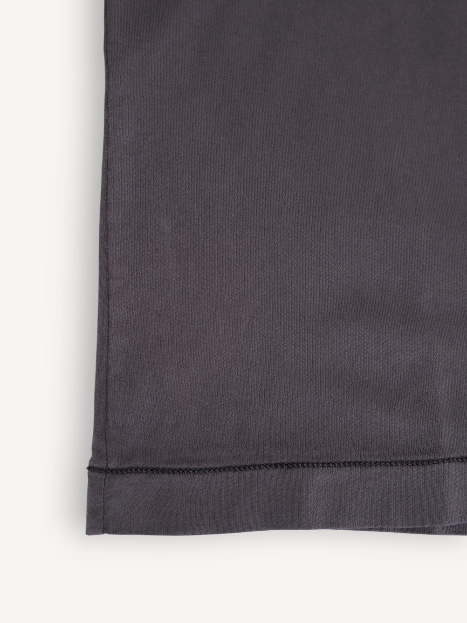 Katoen Jersey T-Shirt - Donkergrijs