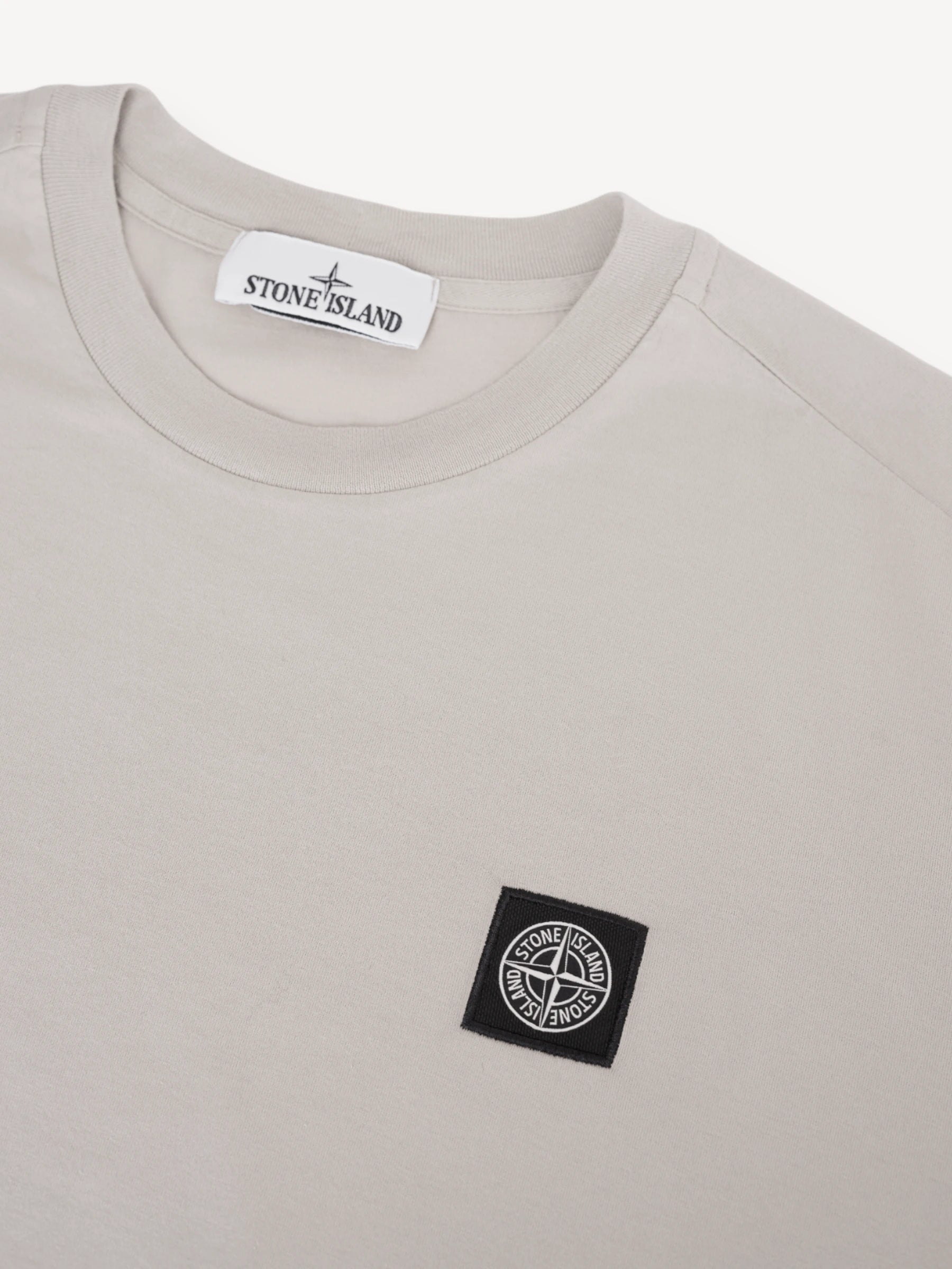 Katoen Jersey T-Shirt - Grijs